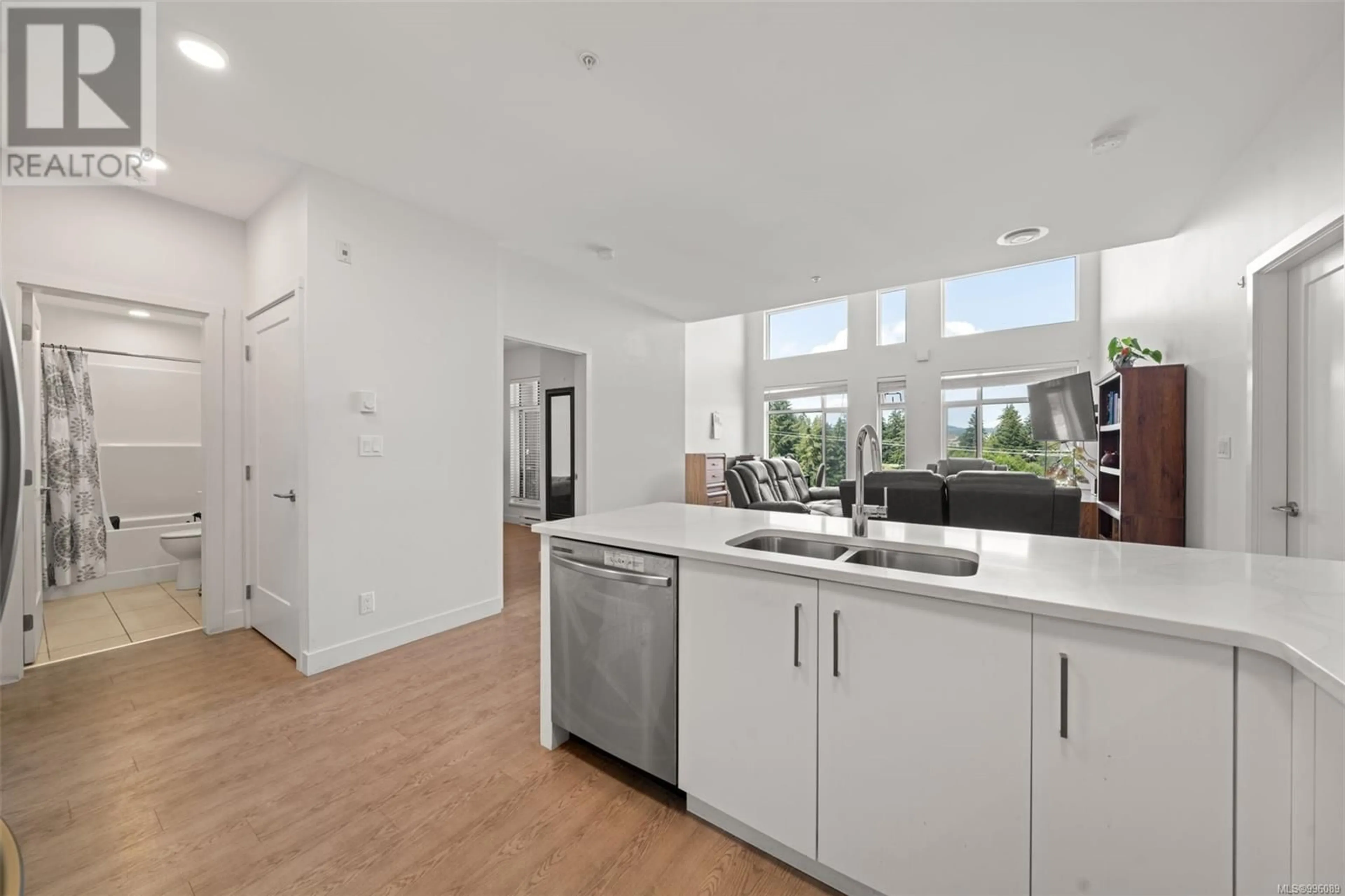 Open concept kitchen, unknown for 402 - 707 TREANOR AVENUE, Langford British Columbia V9B0X7
