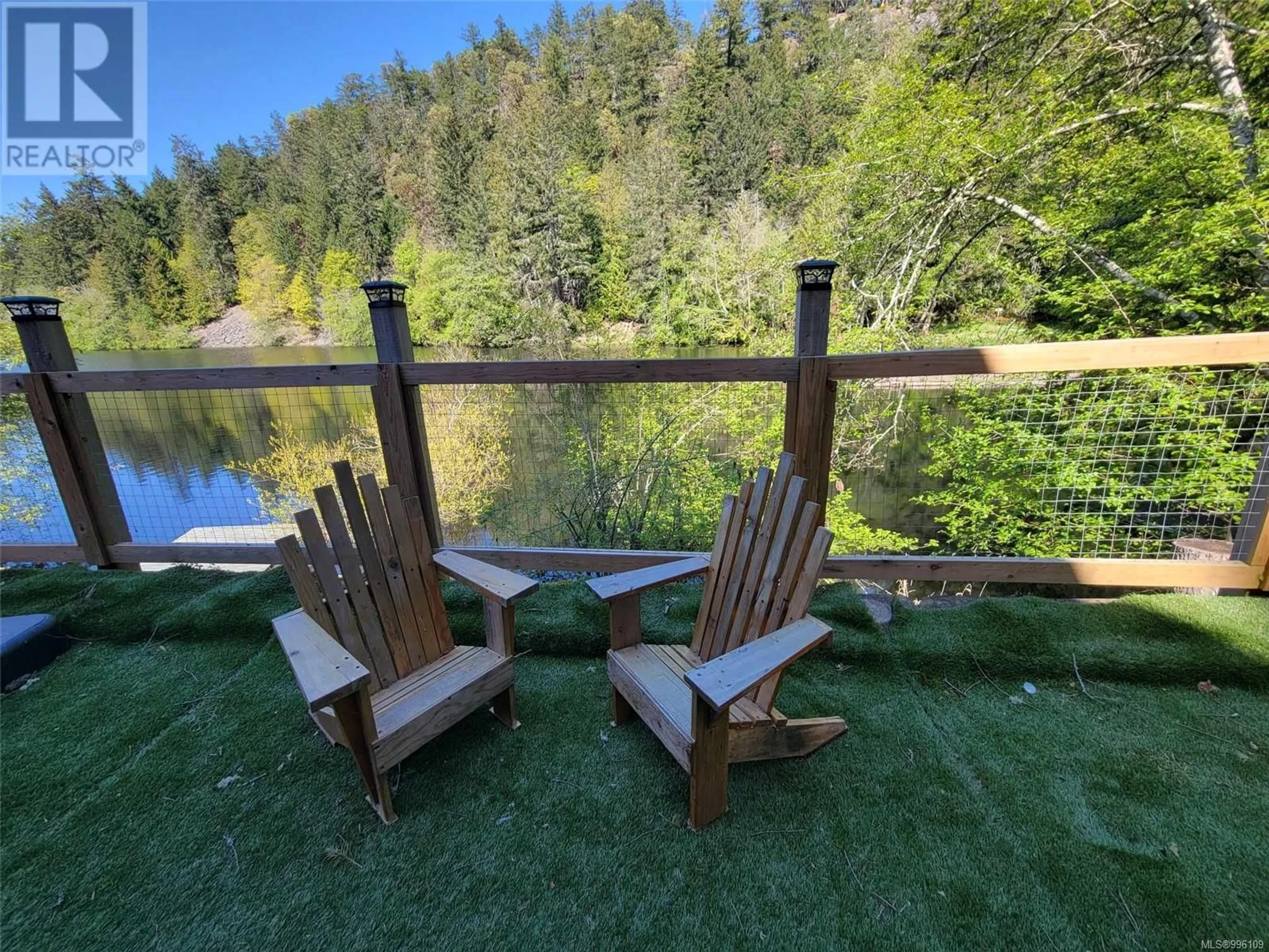 Patio, water/lake/river/ocean view for 4898 PIRATES ROAD, Pender Island British Columbia V0N2M2