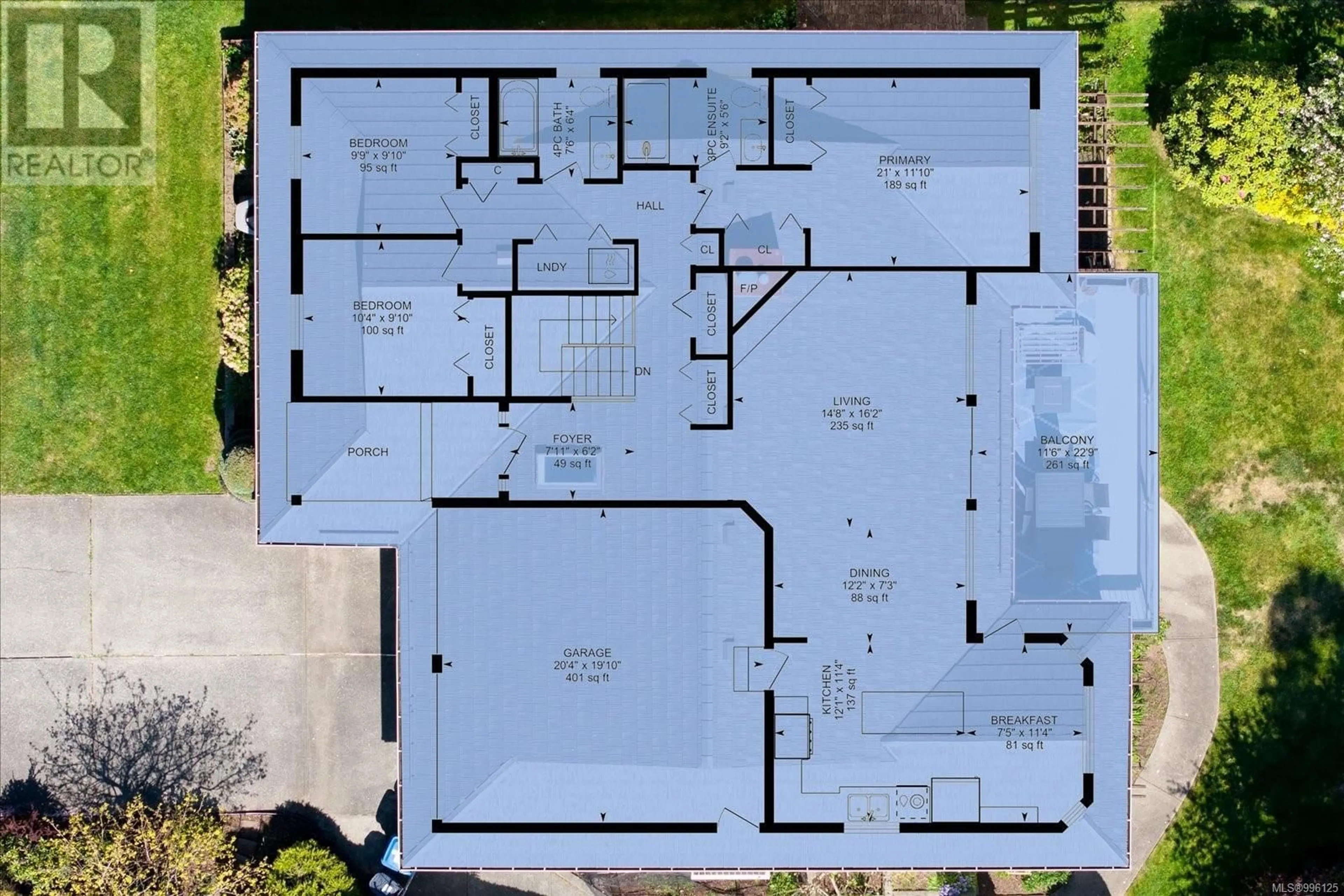 Floor plan for 1362 IVY LANE, Nanaimo British Columbia V9T5T2