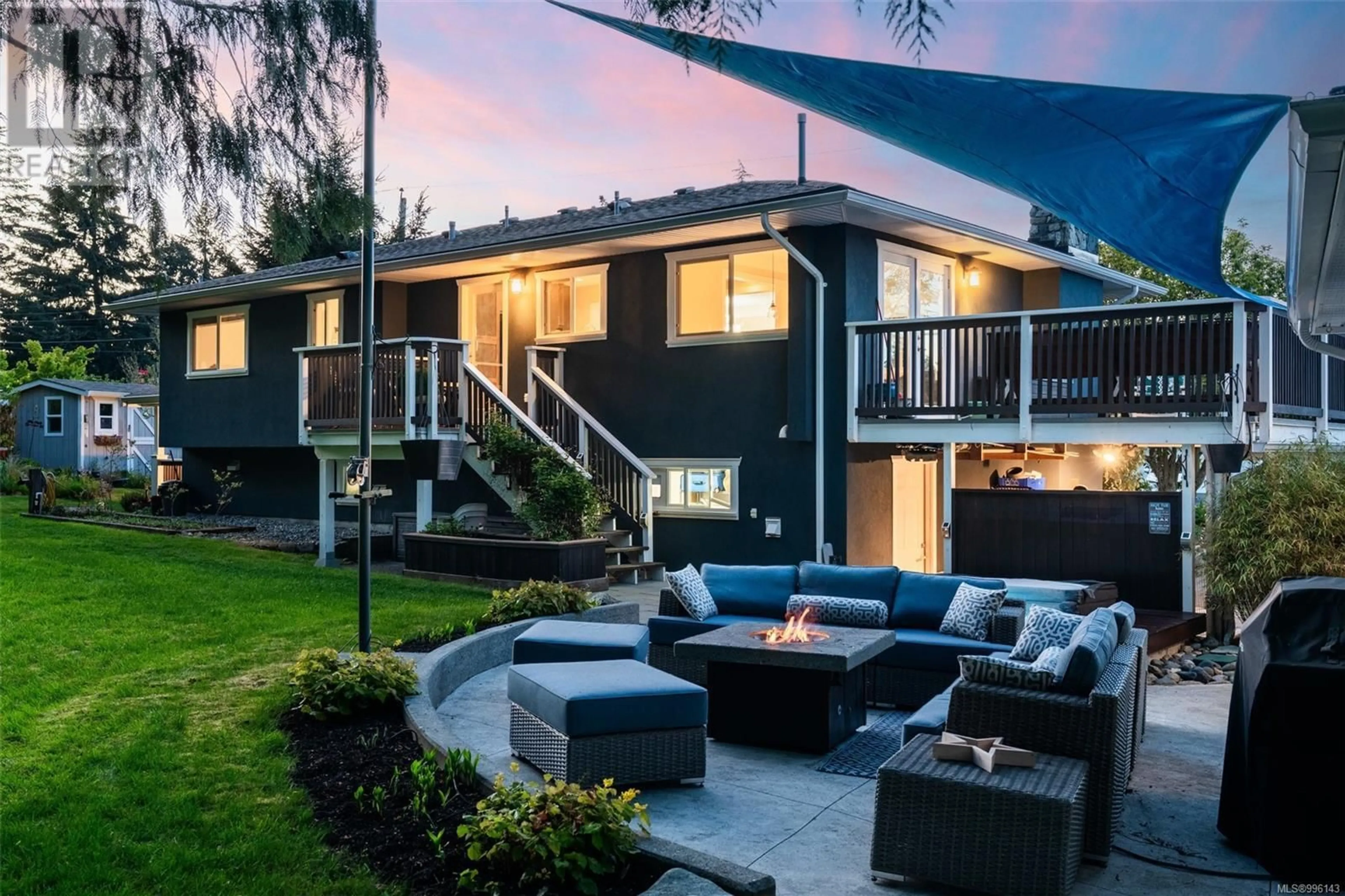 Patio, mountain view for 2457 MEADOWLAND DRIVE, Central Saanich British Columbia V8Z5P6