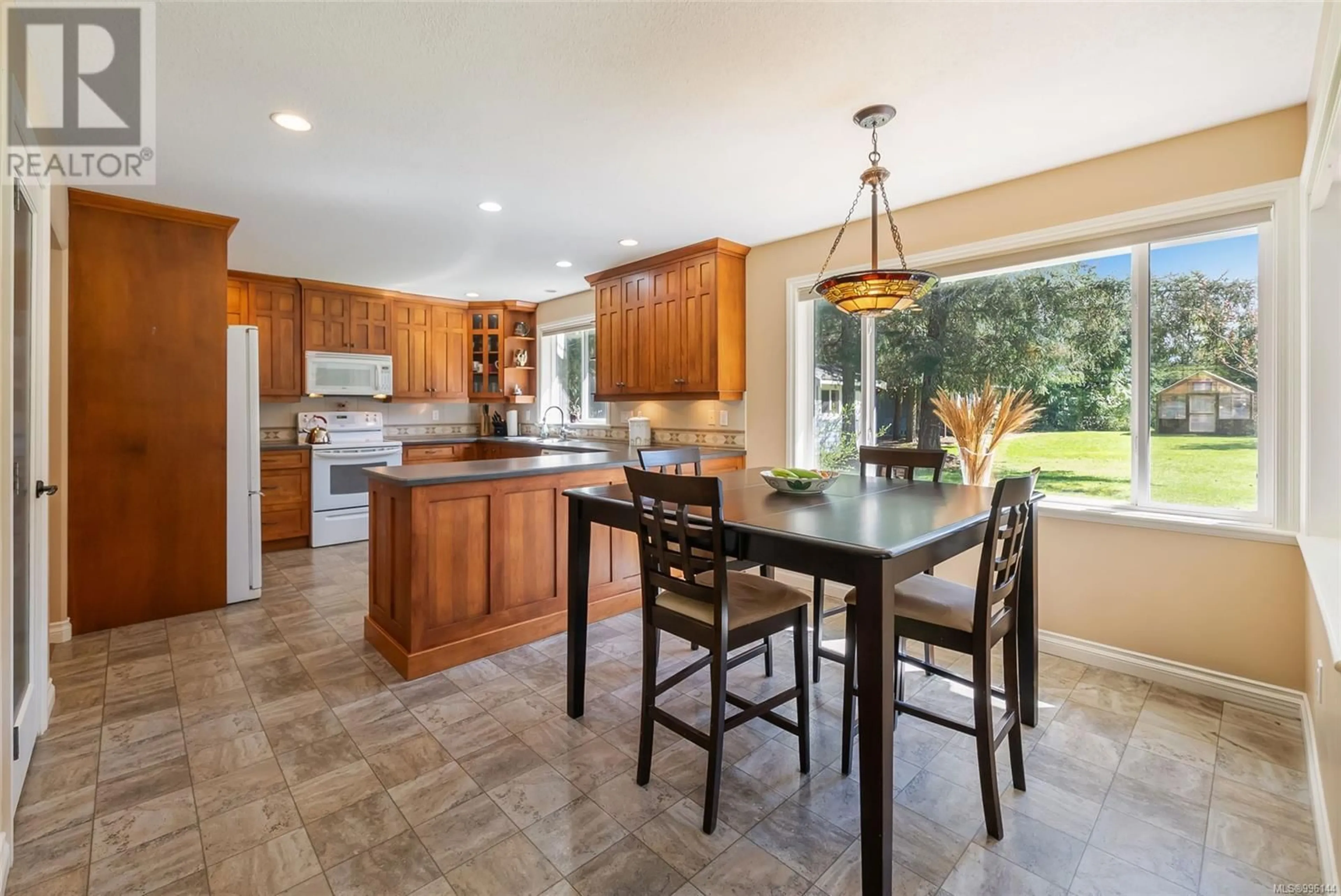 Open concept kitchen, ceramic/tile floor for 2190 HONEY WULFF CLOSE, Nanoose Bay British Columbia V9P9L6