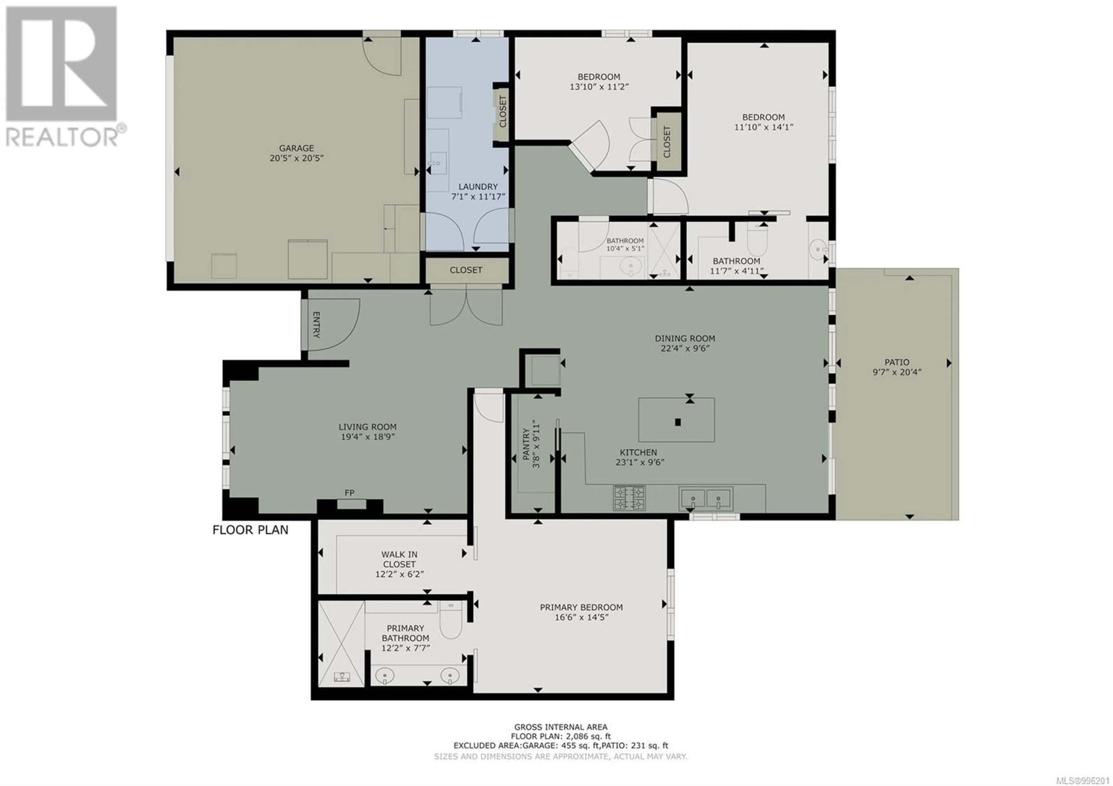 Floor plan for 1220 MARGARET PLACE, Duncan British Columbia V9L5R6