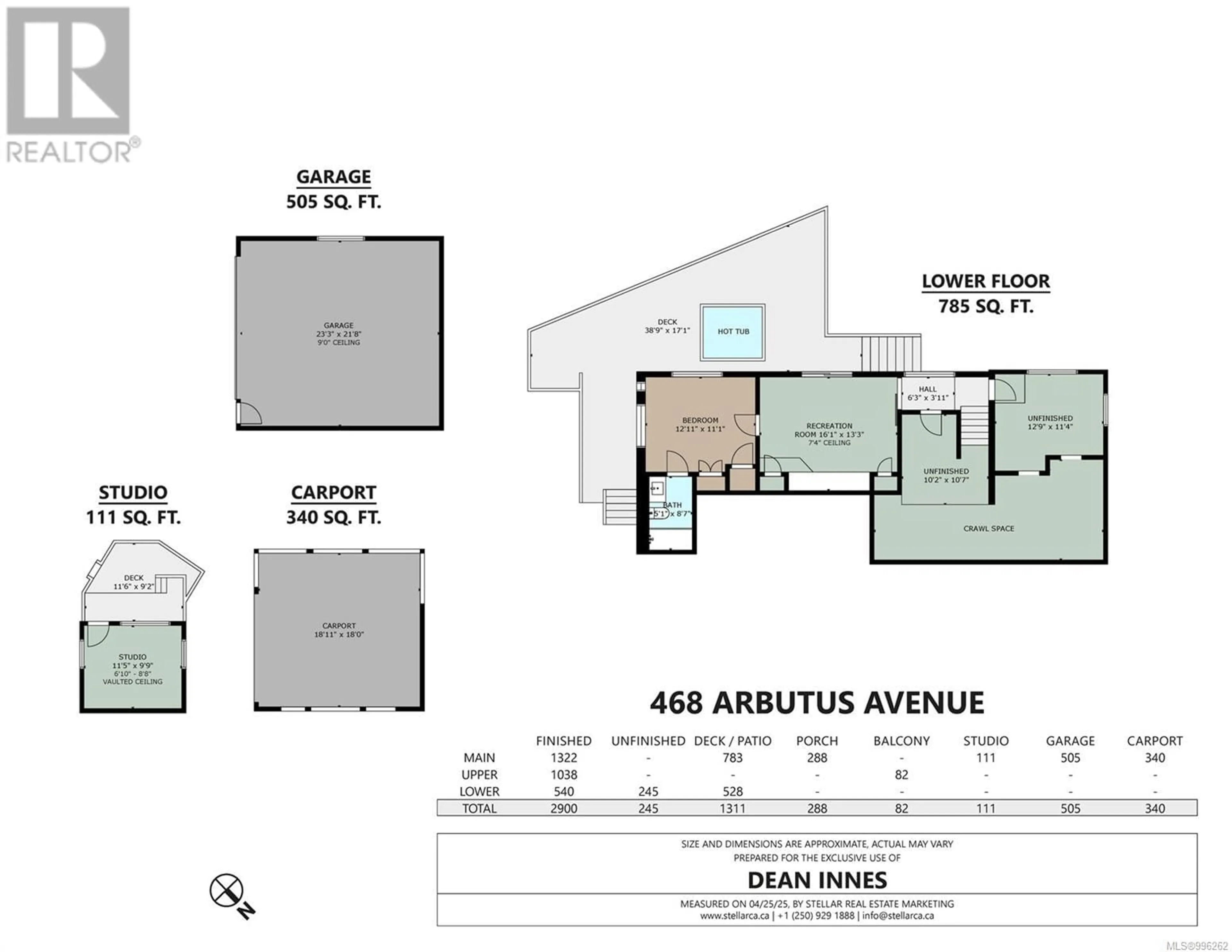 Floor plan for 468 ARBUTUS AVENUE, Duncan British Columbia V9L5X6