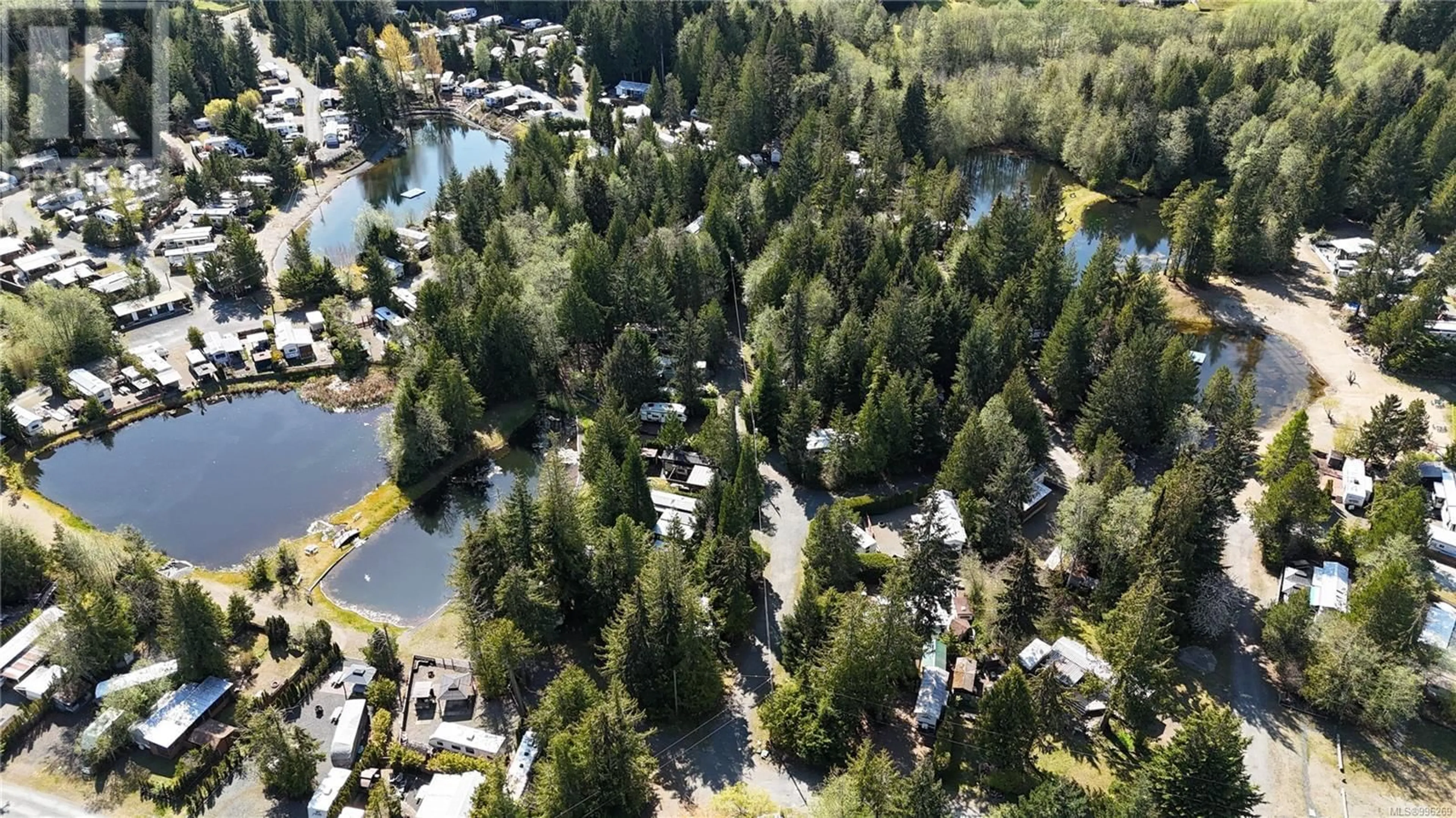 A pic from outside/outdoor area/front of a property/back of a property/a pic from drone, forest/trees view for B38 - 2650 TURNBULL ROAD, Qualicum Beach British Columbia V9K2R2