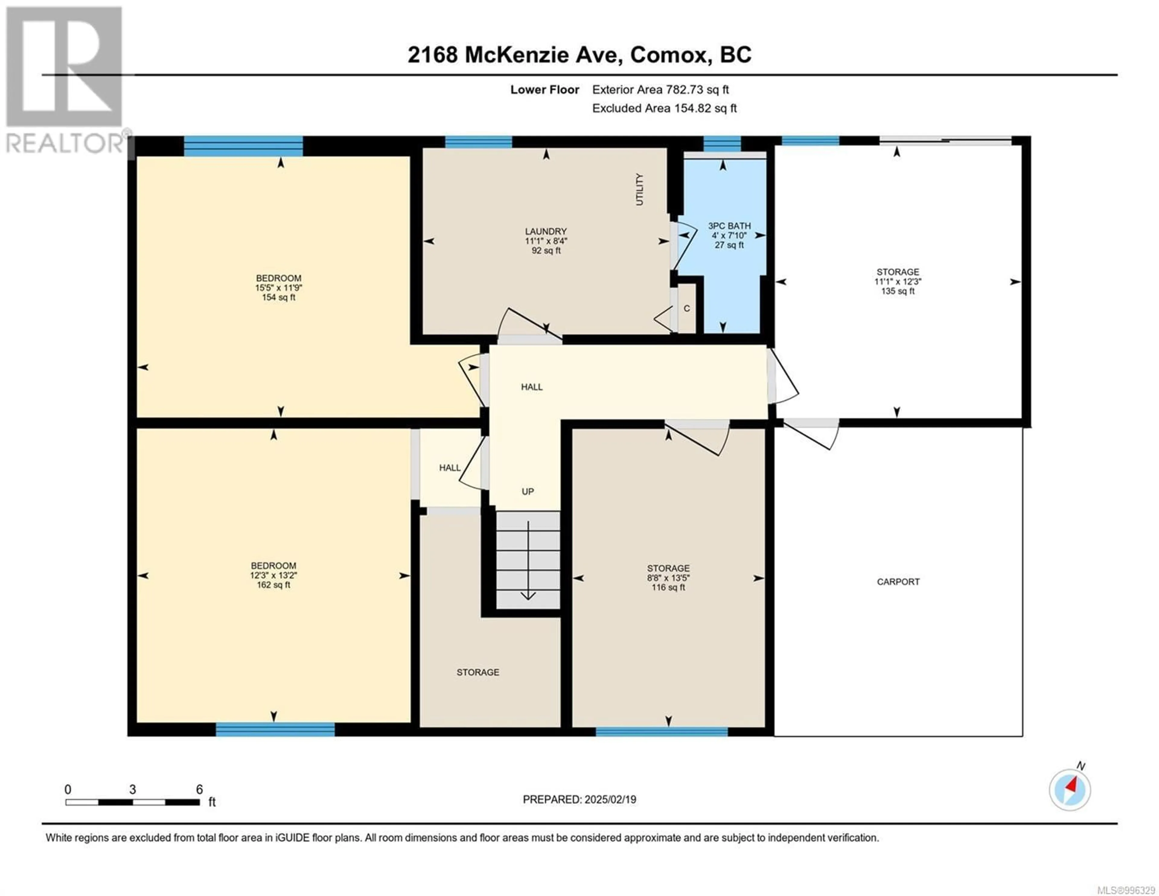 Floor plan for 2168 MCKENZIE AVENUE, Comox British Columbia V9M1M7
