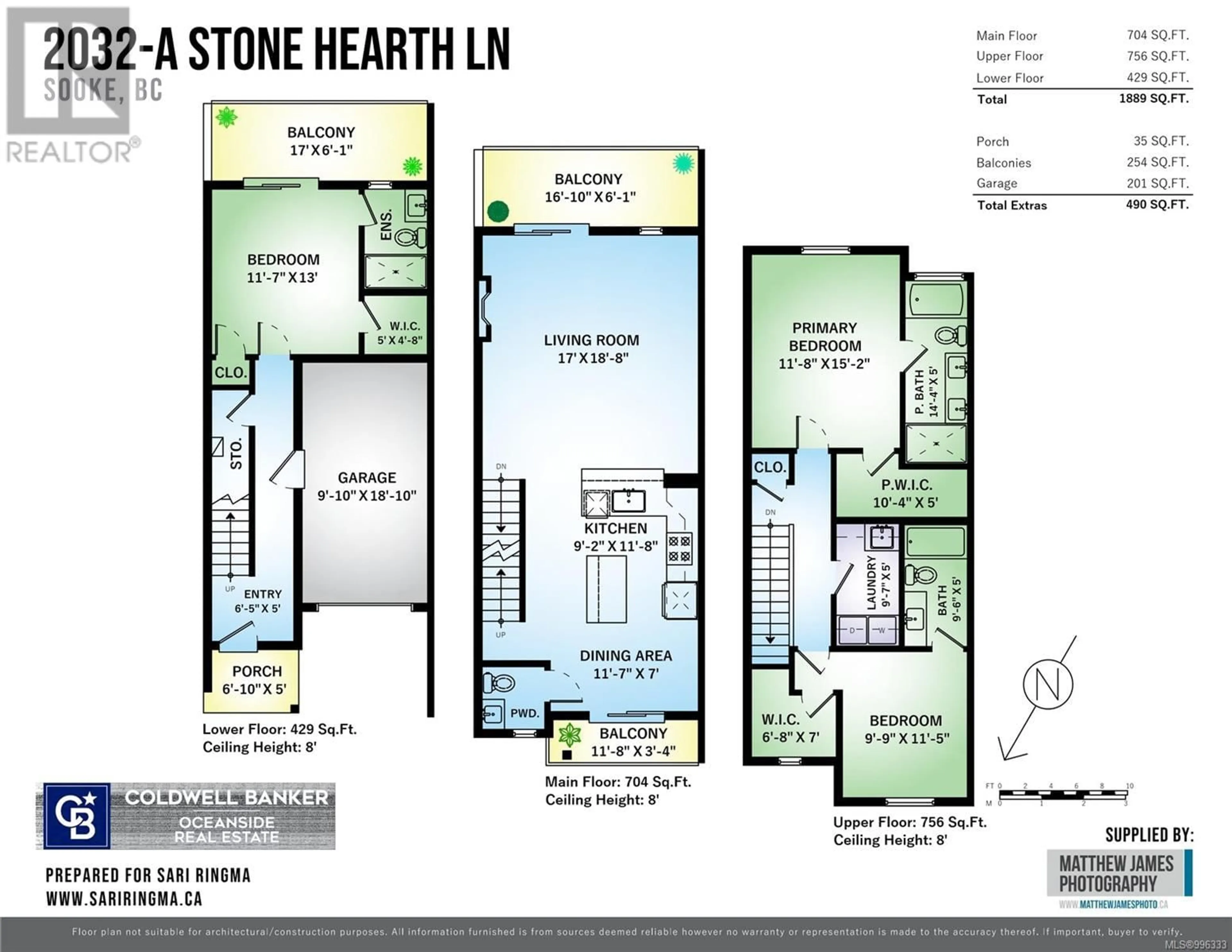 Floor plan for A - 2032 STONE HEARTH LANE, Sooke British Columbia V9Z1L3