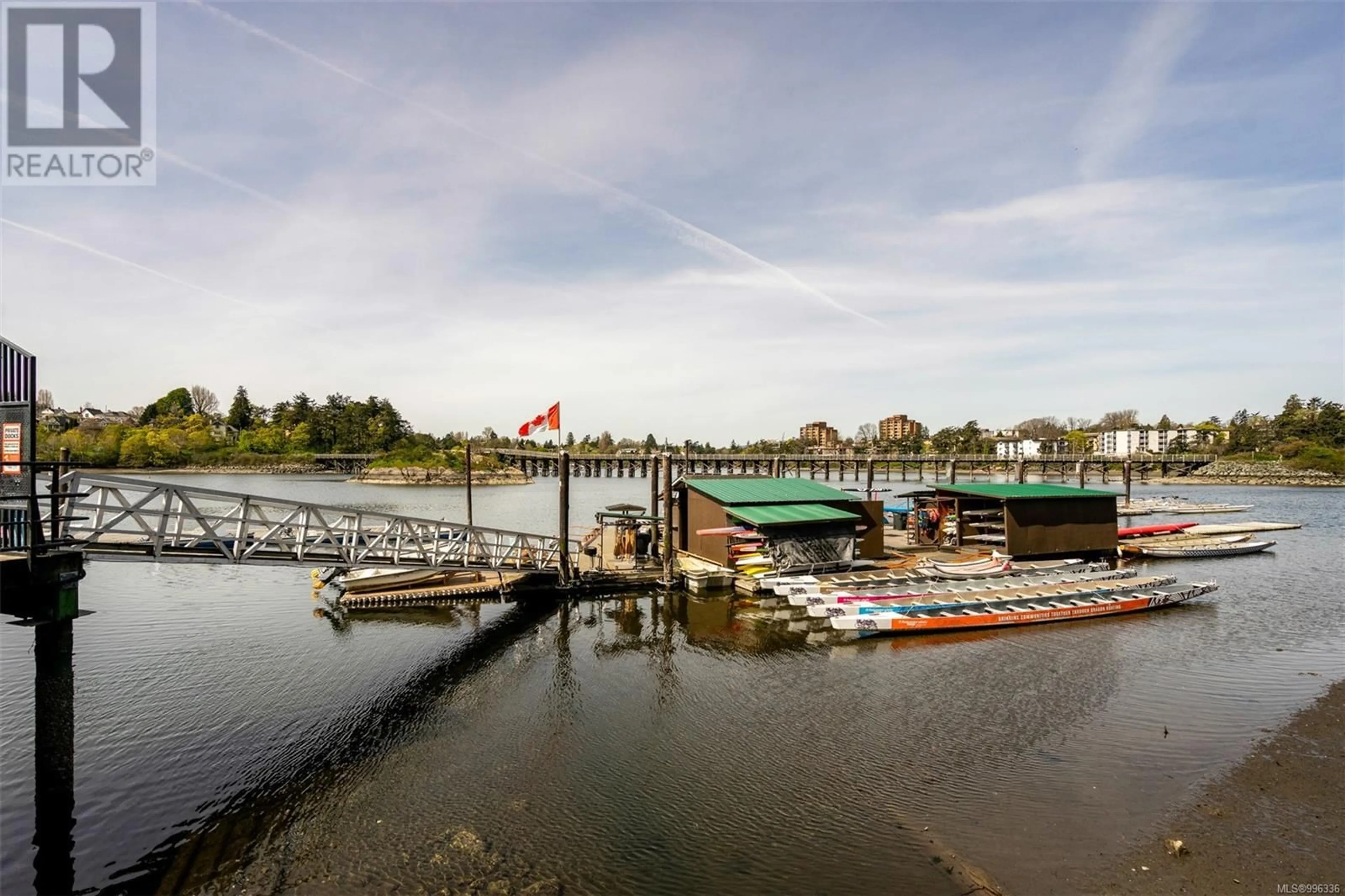 A pic from outside/outdoor area/front of a property/back of a property/a pic from drone, water/lake/river/ocean view for 209 - 3010 WASHINGTON AVENUE, Victoria British Columbia V9A1P6