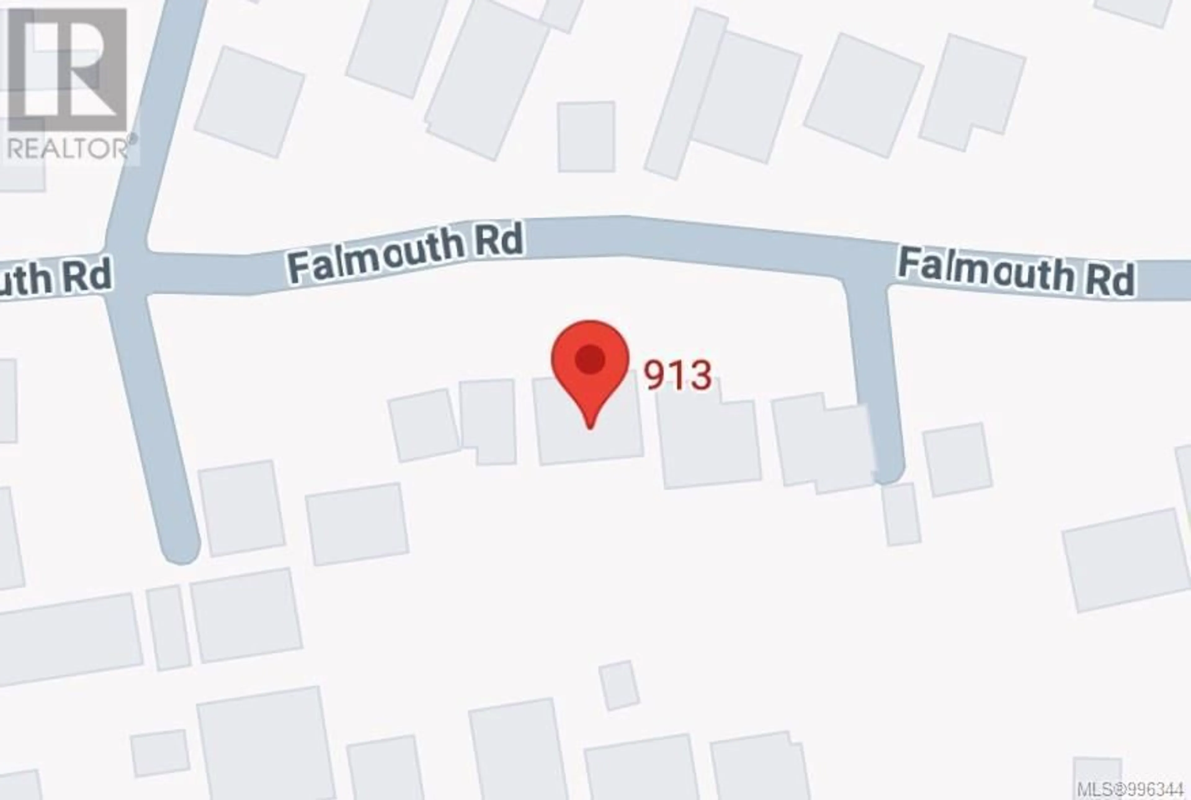 Picture of a map for 913 FALMOUTH ROAD, Saanich British Columbia V8X3A3