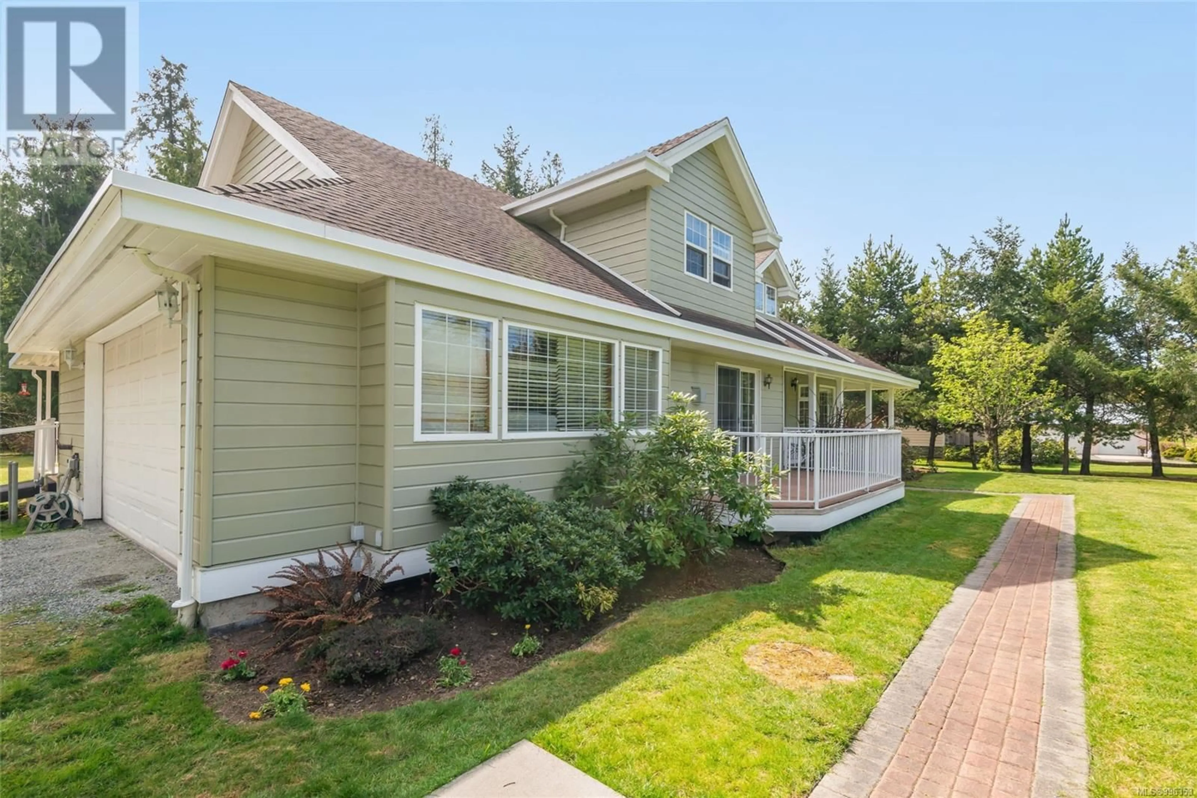 Home with vinyl exterior material, street for 2260 KERR ROAD, Coombs British Columbia V0R1M0