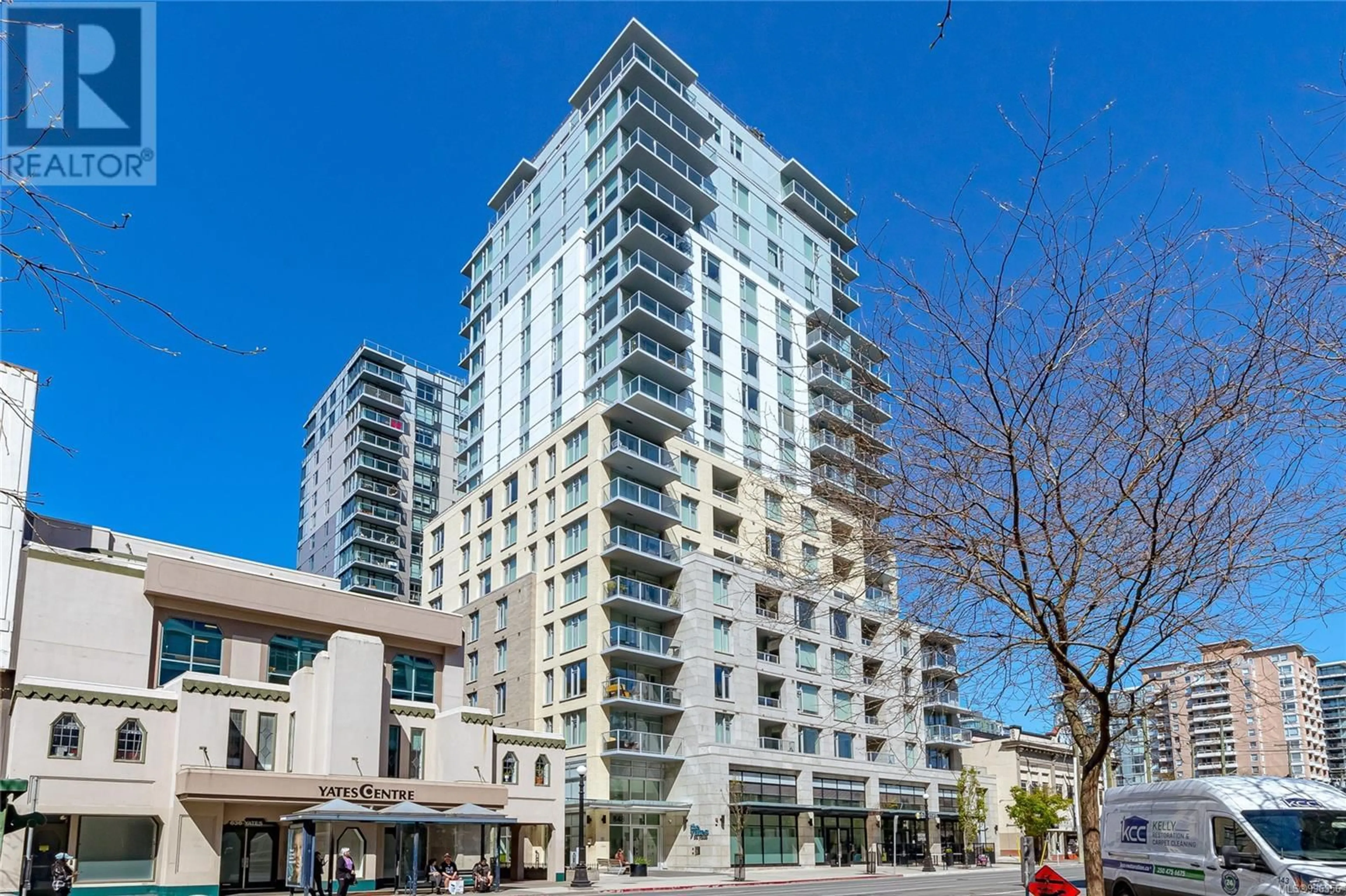Patio, building for 608 - 848 YATES STREET, Victoria British Columbia V8W0G2