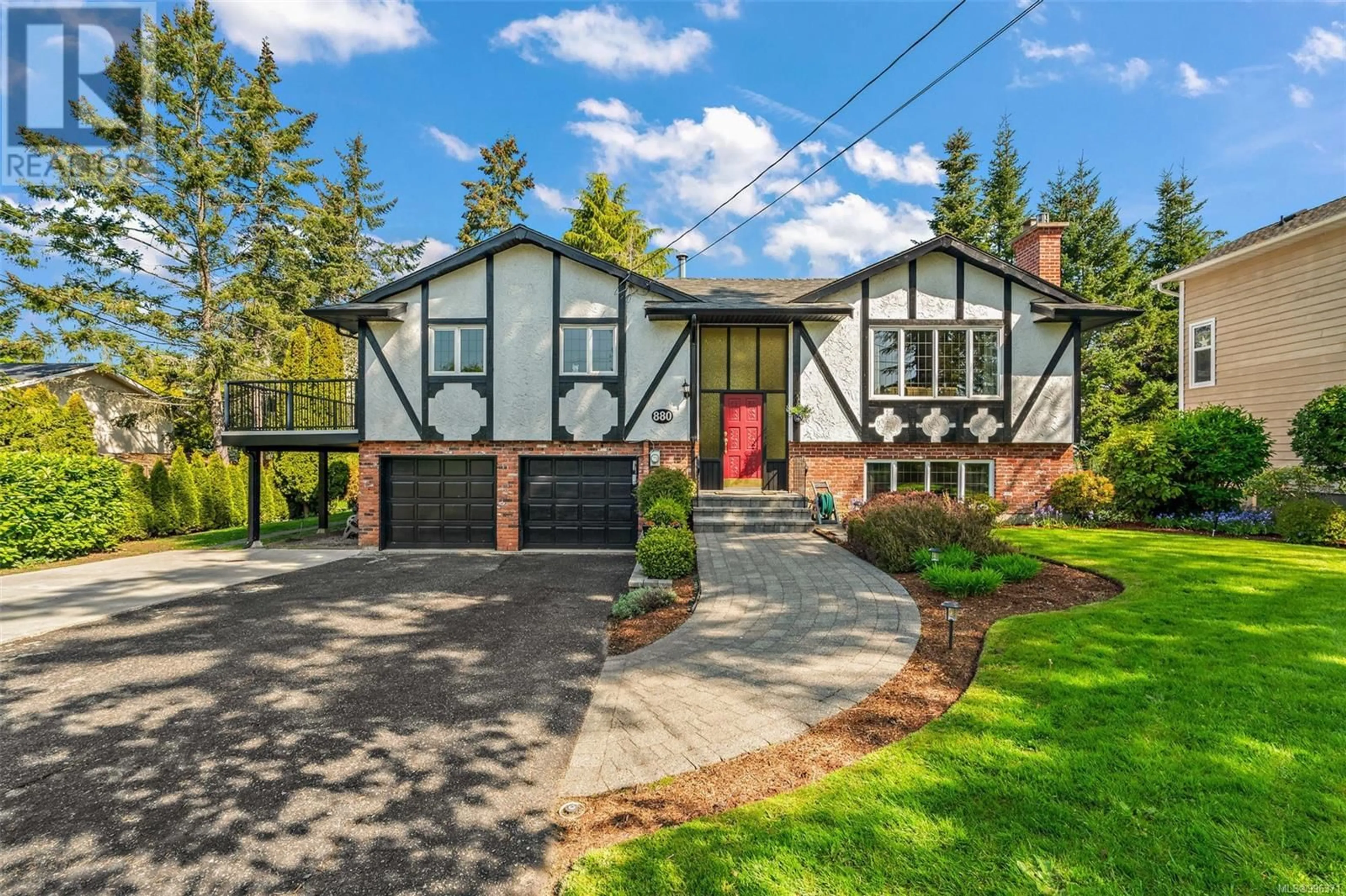Home with brick exterior material, street for 880 CLARKE ROAD, Central Saanich British Columbia V8M1C3
