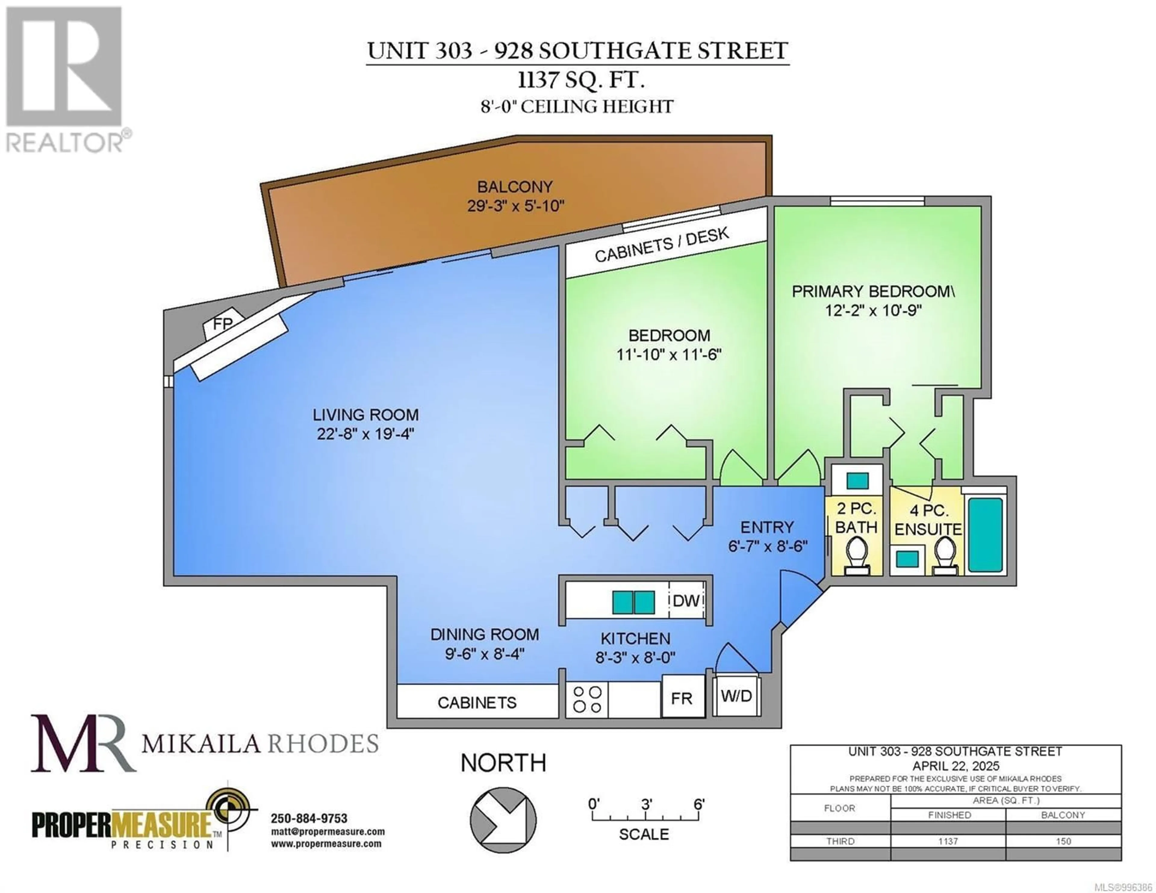 Floor plan for 303 - 928 SOUTHGATE STREET, Victoria British Columbia V8V2Y2