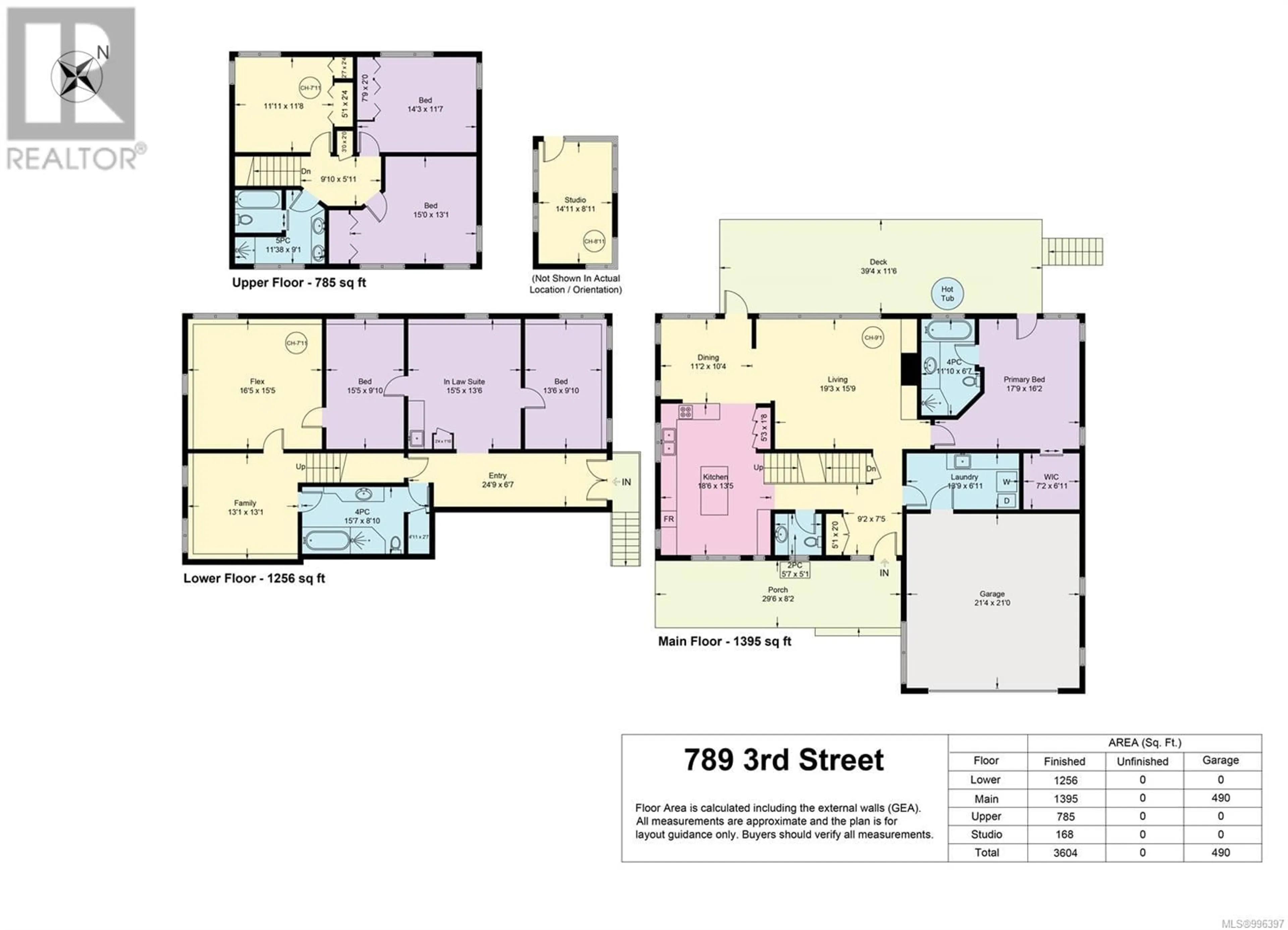 Floor plan for 789 3RD STREET, Courtenay British Columbia V9N1E9
