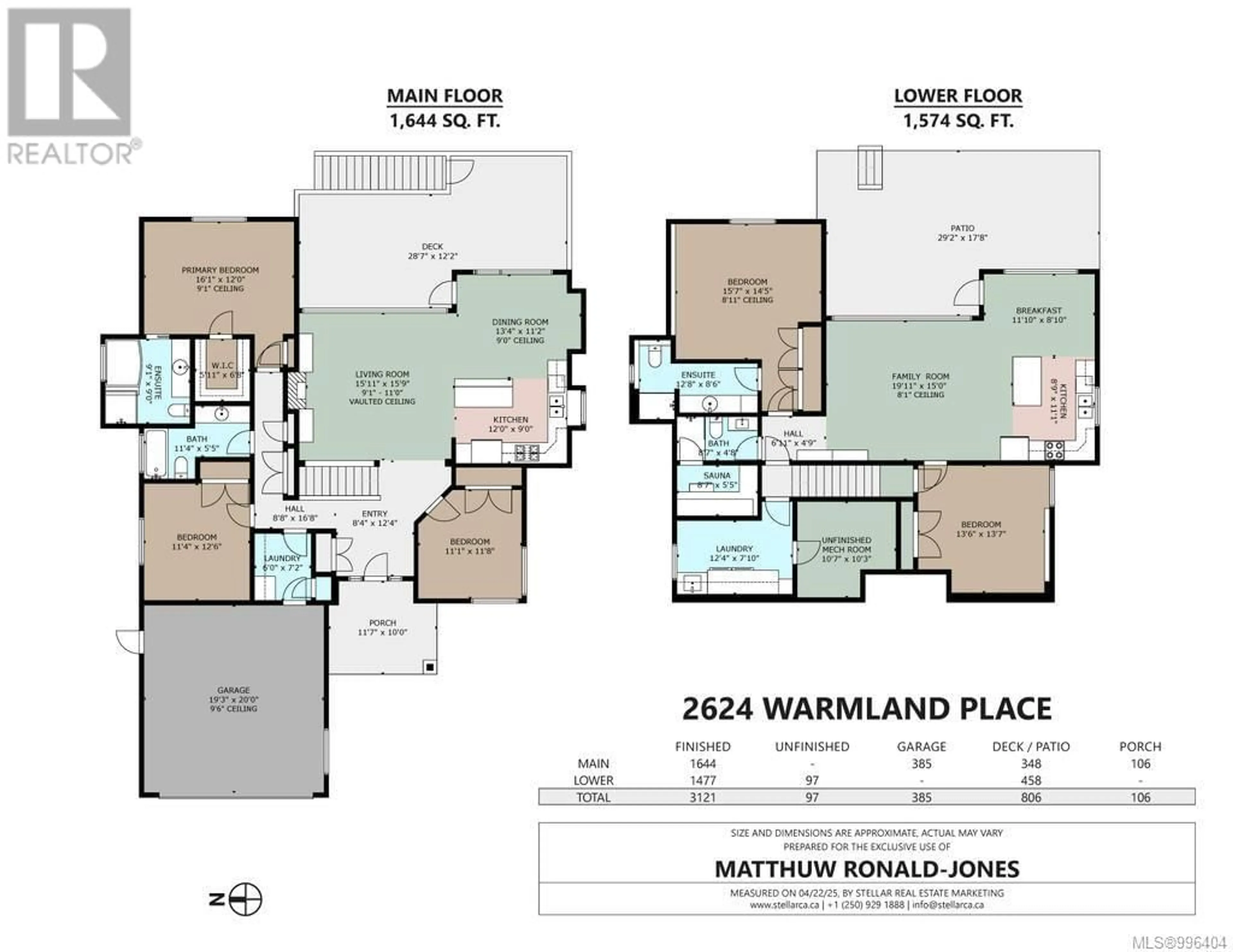 Floor plan for 2624 WARMLAND PLACE, Shawnigan Lake British Columbia V0R2W2