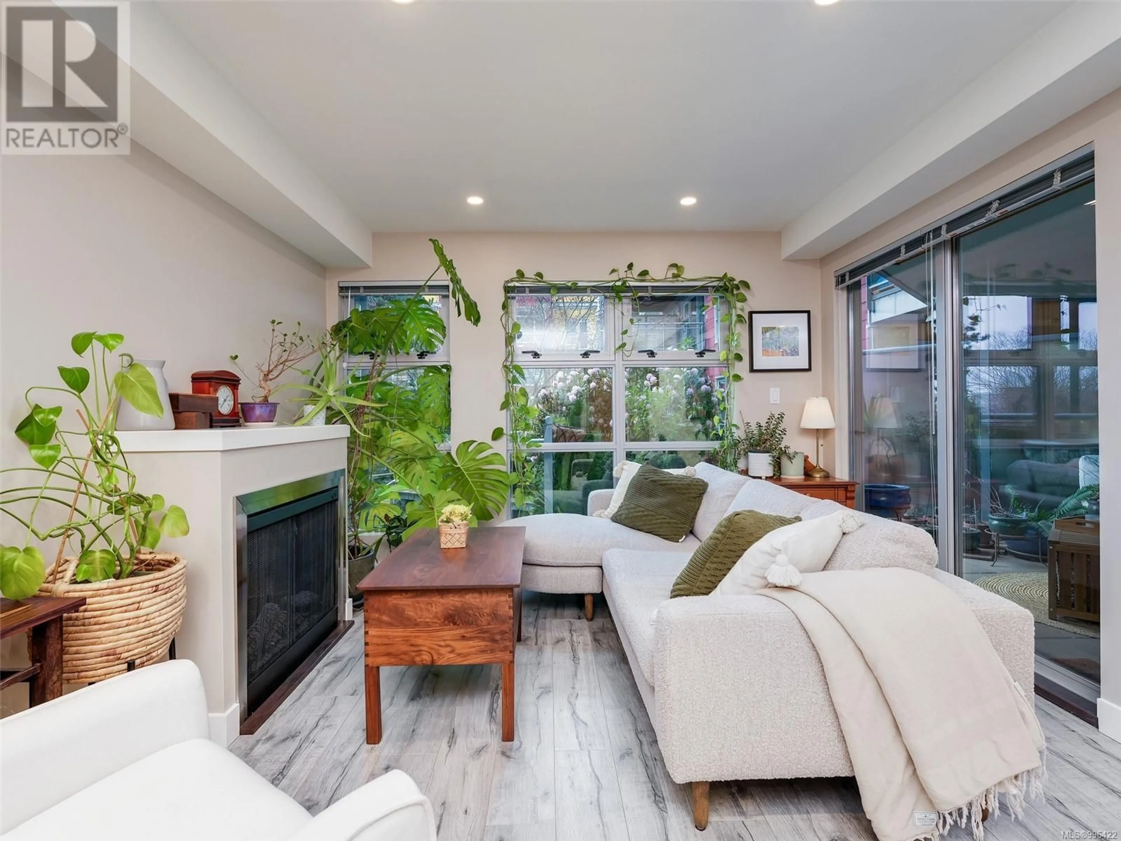 Living room with furniture, unknown for 108 - 797 TYEE ROAD, Victoria British Columbia V9A7R4
