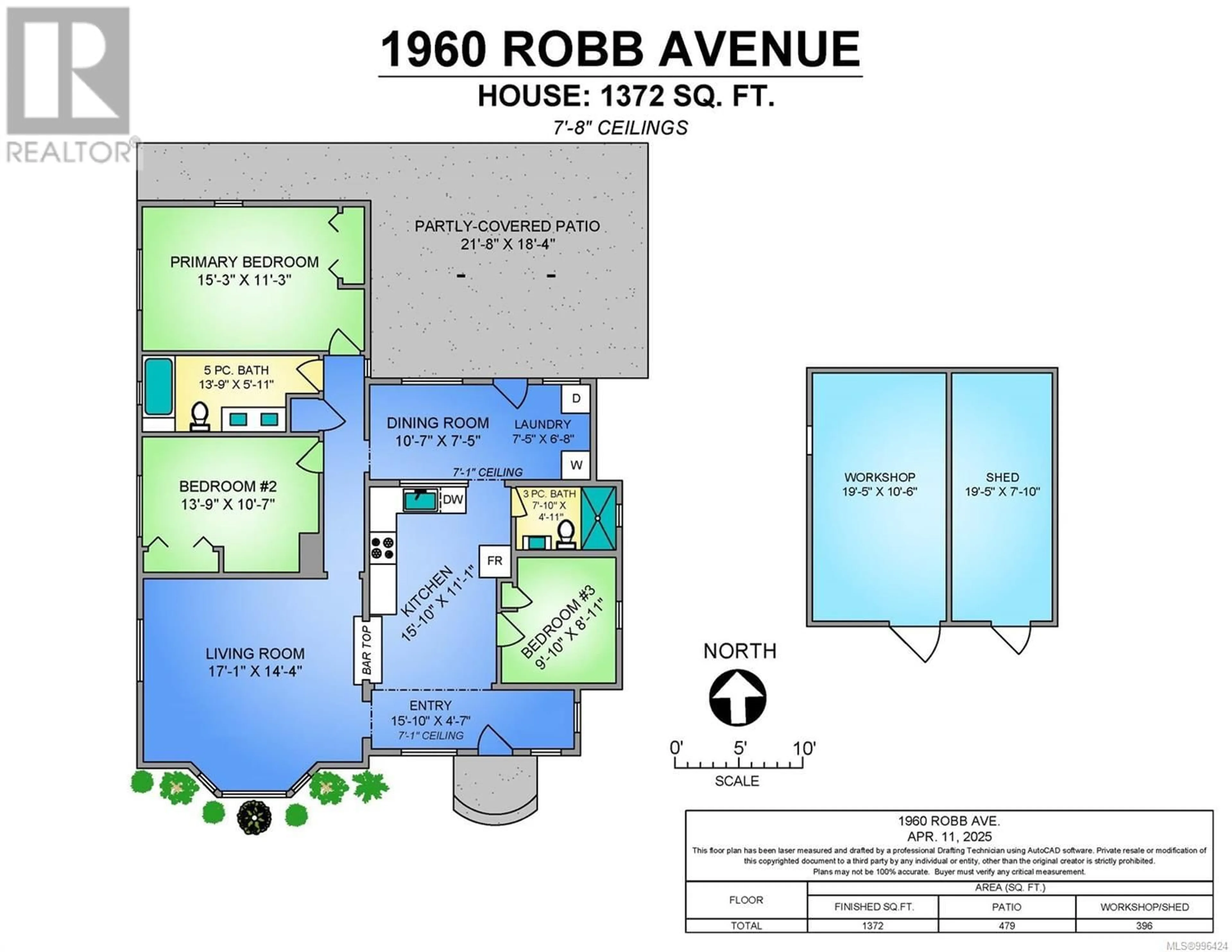 Floor plan for 1960 ROBB AVENUE, Comox British Columbia B9M2E4