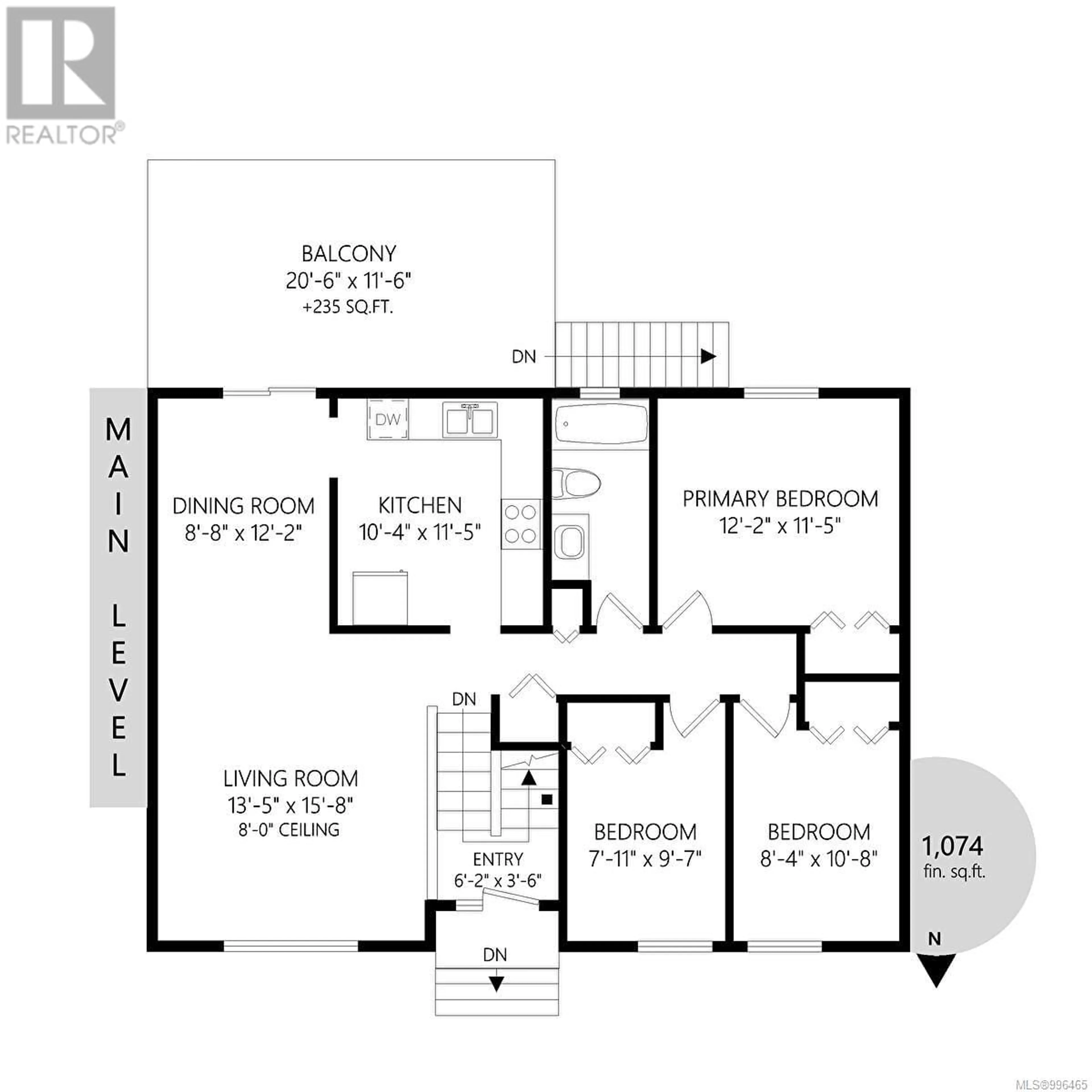 Floor plan for 2343 ORCHARD AVENUE, Sidney British Columbia V8L1T8