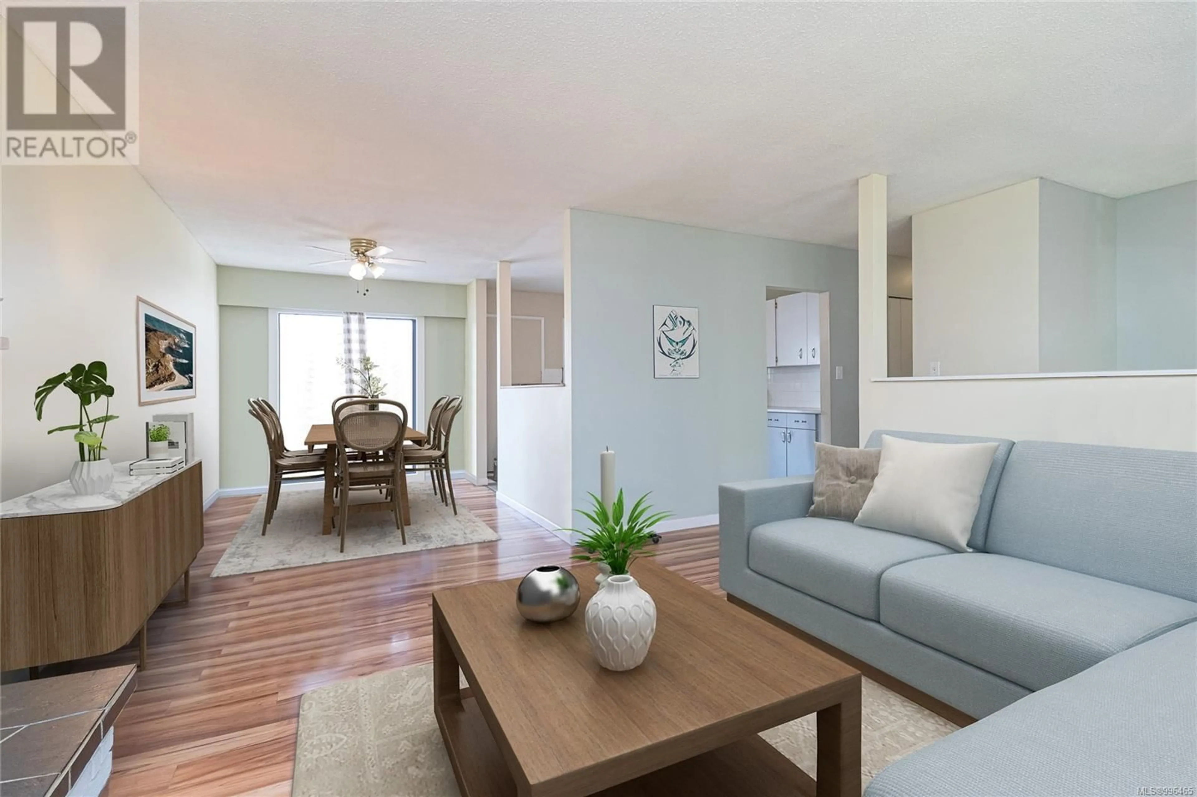 Living room with furniture, wood/laminate floor for 2343 ORCHARD AVENUE, Sidney British Columbia V8L1T8
