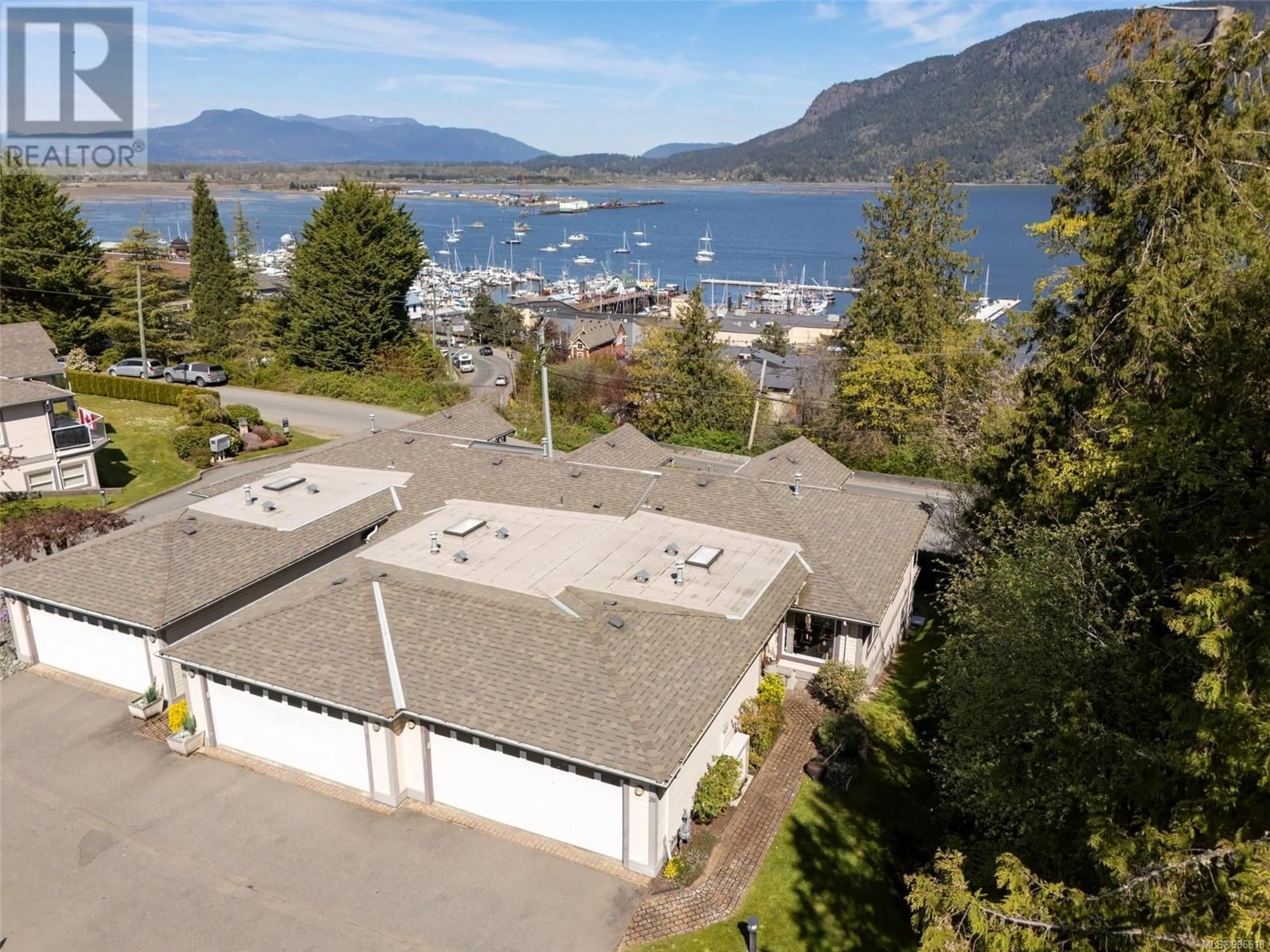 A pic from outside/outdoor area/front of a property/back of a property/a pic from drone, water/lake/river/ocean view for 20 - 1700 PRITCHARD ROAD, Cowichan Bay British Columbia V0R1N1