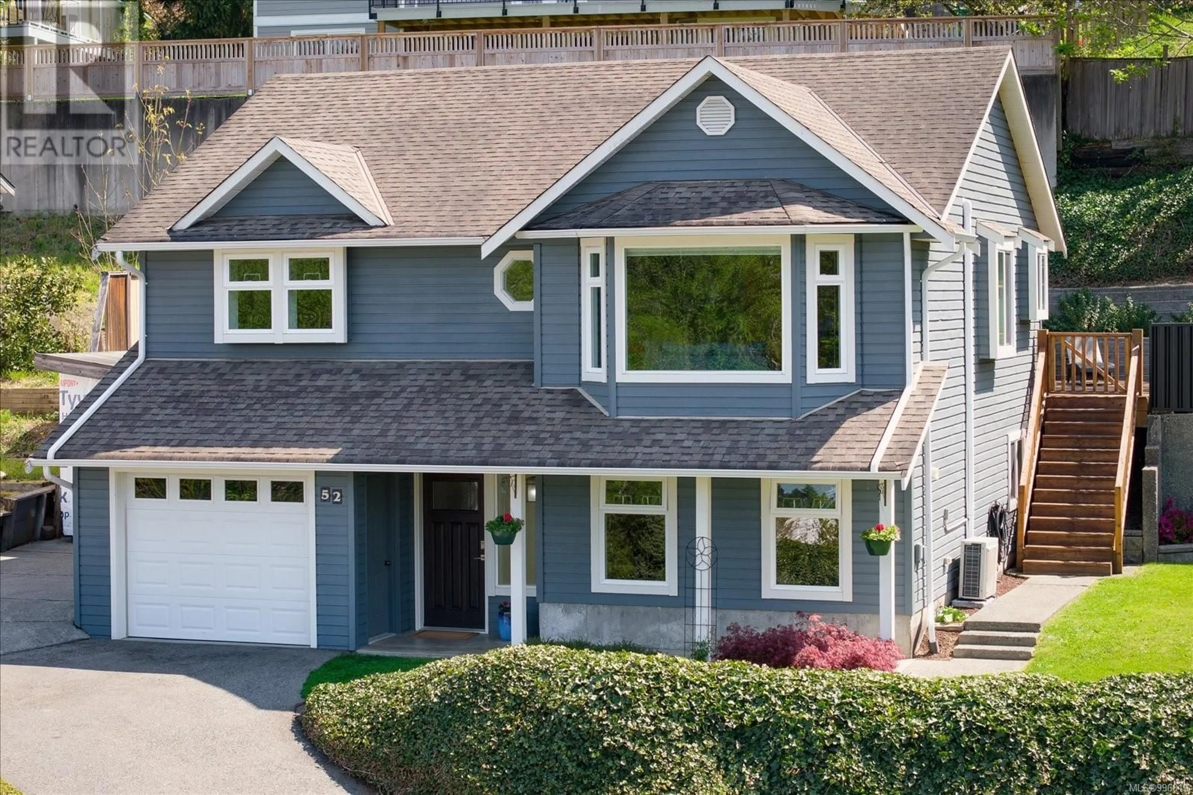 Home with vinyl exterior material, street for 52 PORTER ROAD, Nanaimo British Columbia V9X1B6