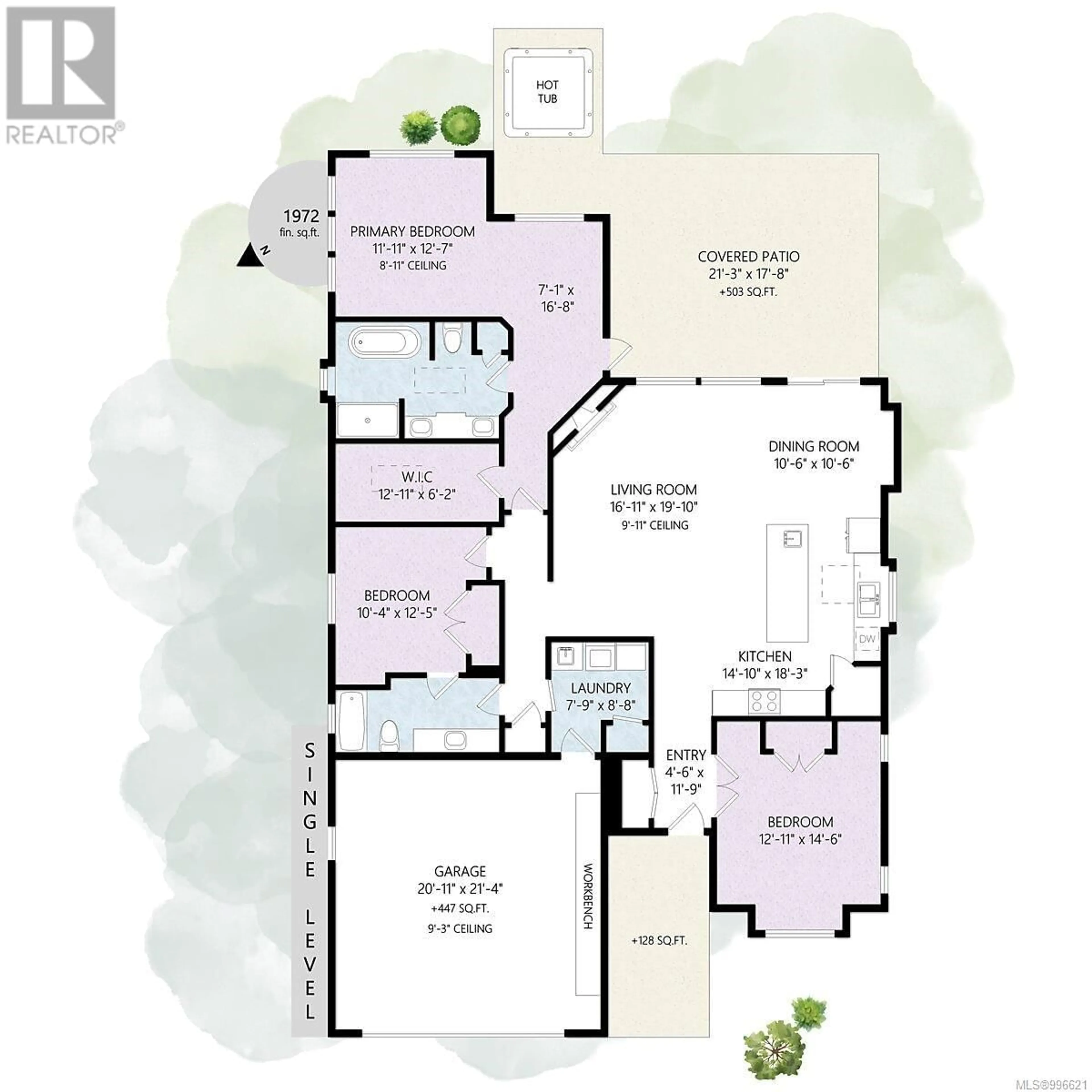 Floor plan for 166 SKYLARK AVENUE, Parksville British Columbia V9P1M3