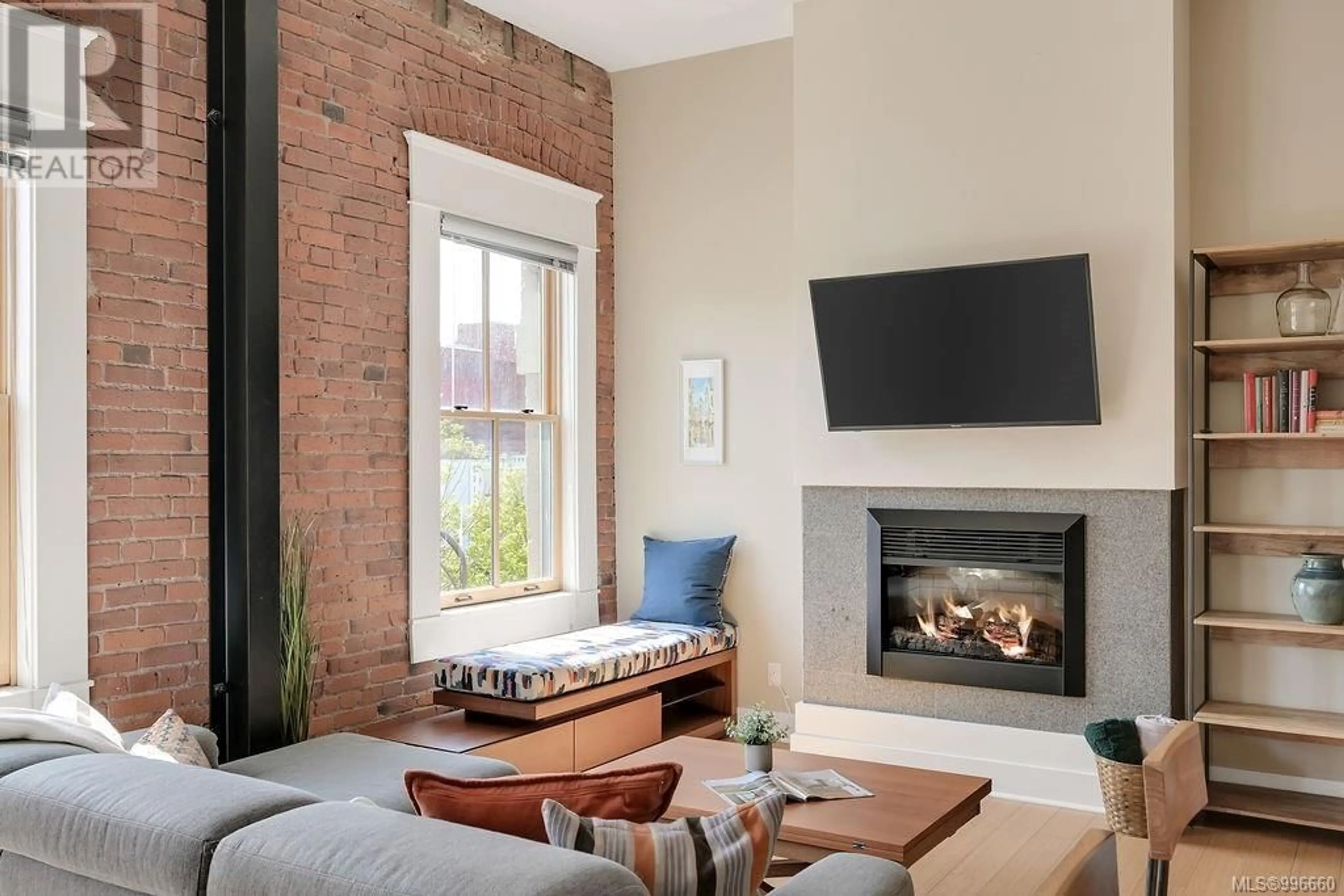 Living room with furniture, unknown for 306 - 610 JOHNSON STREET, Victoria British Columbia L1L1L1