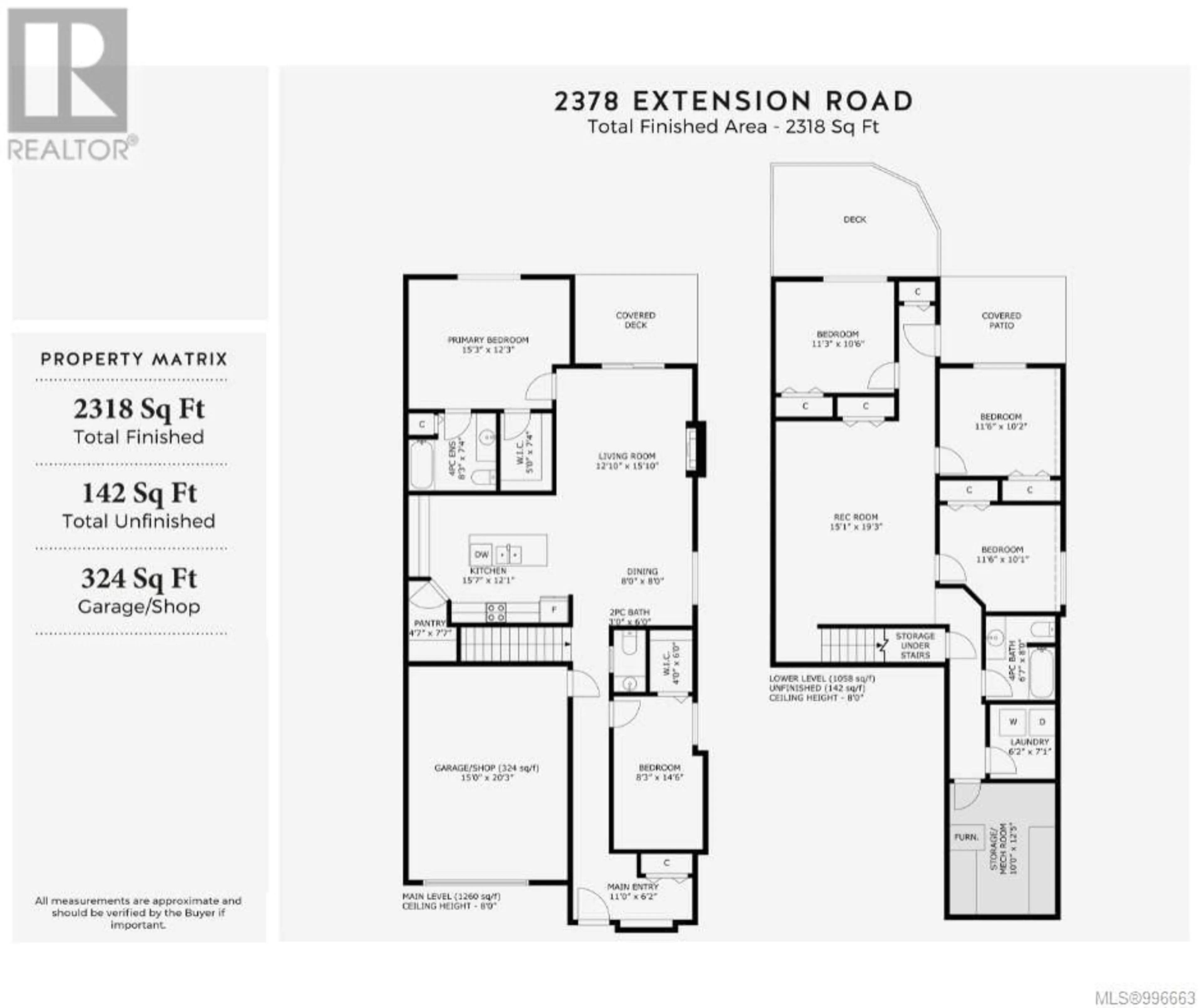 Floor plan for 2378 EXTENSION ROAD, Nanaimo British Columbia V9X0A9