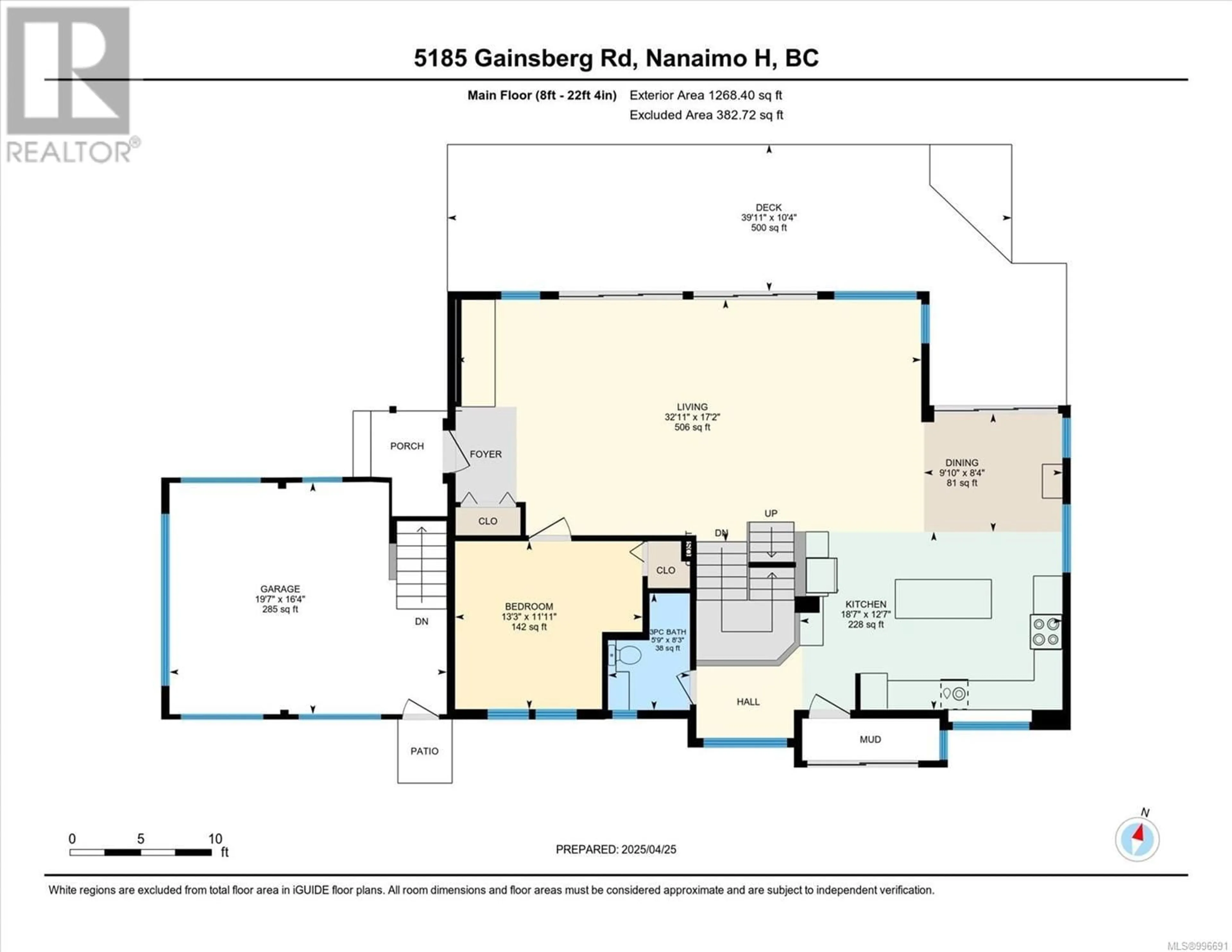 Floor plan for 5185 GAINSBERG ROAD, Bowser British Columbia V0R1G0