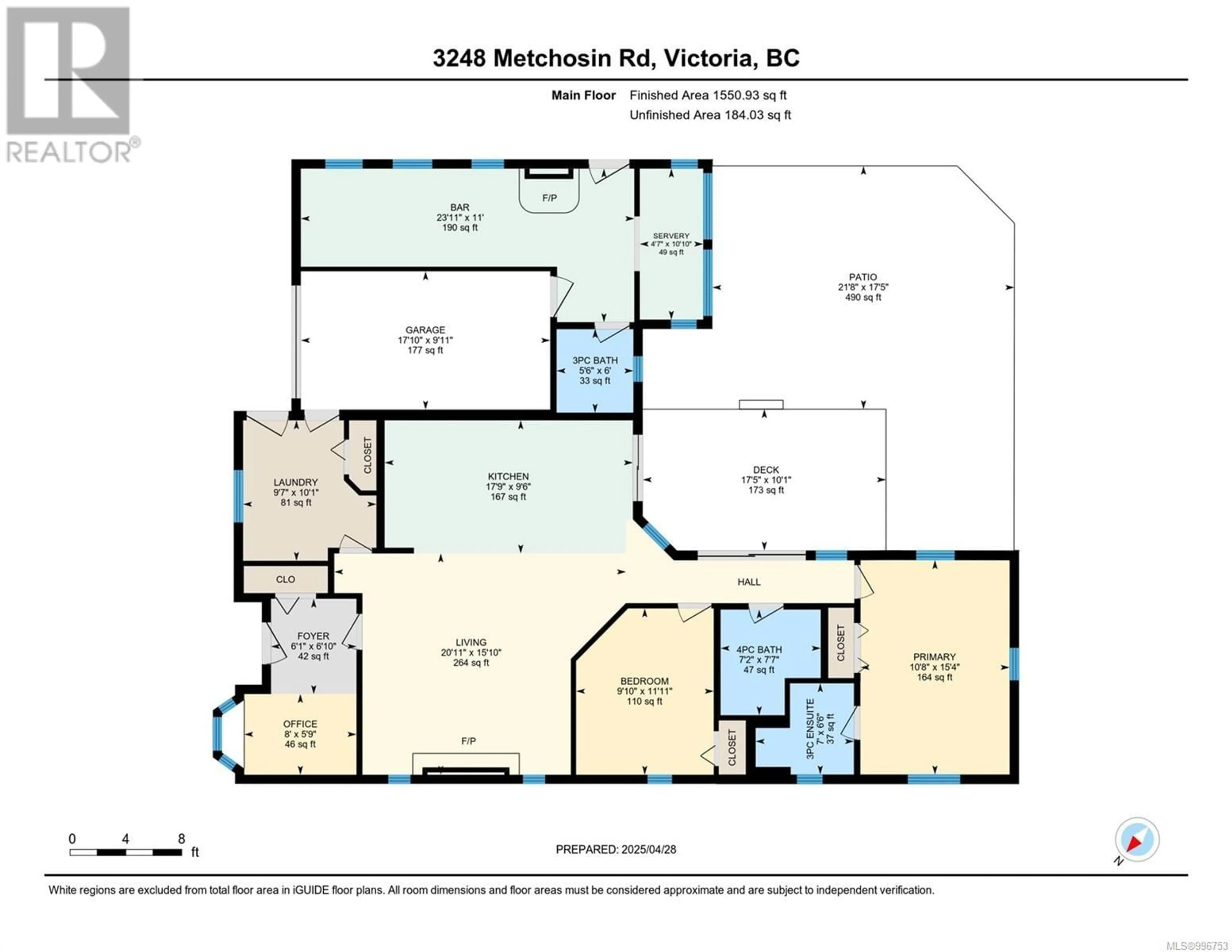 Floor plan for 3248 METCHOSIN ROAD, Colwood British Columbia V9C2A5