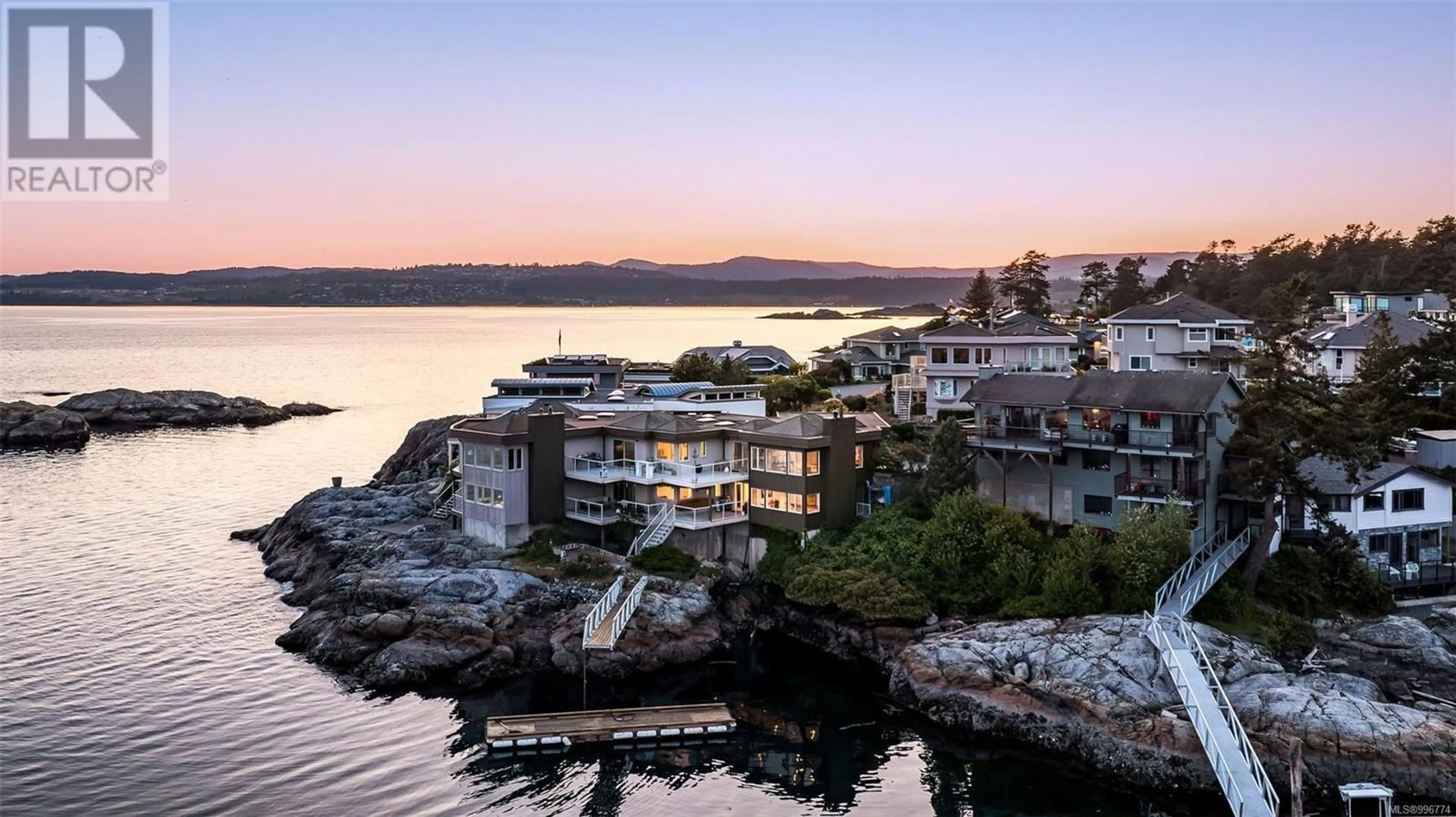 A pic from outside/outdoor area/front of a property/back of a property/a pic from drone, water/lake/river/ocean view for 303 PLASKETT PLACE, Esquimalt British Columbia V9A6G3