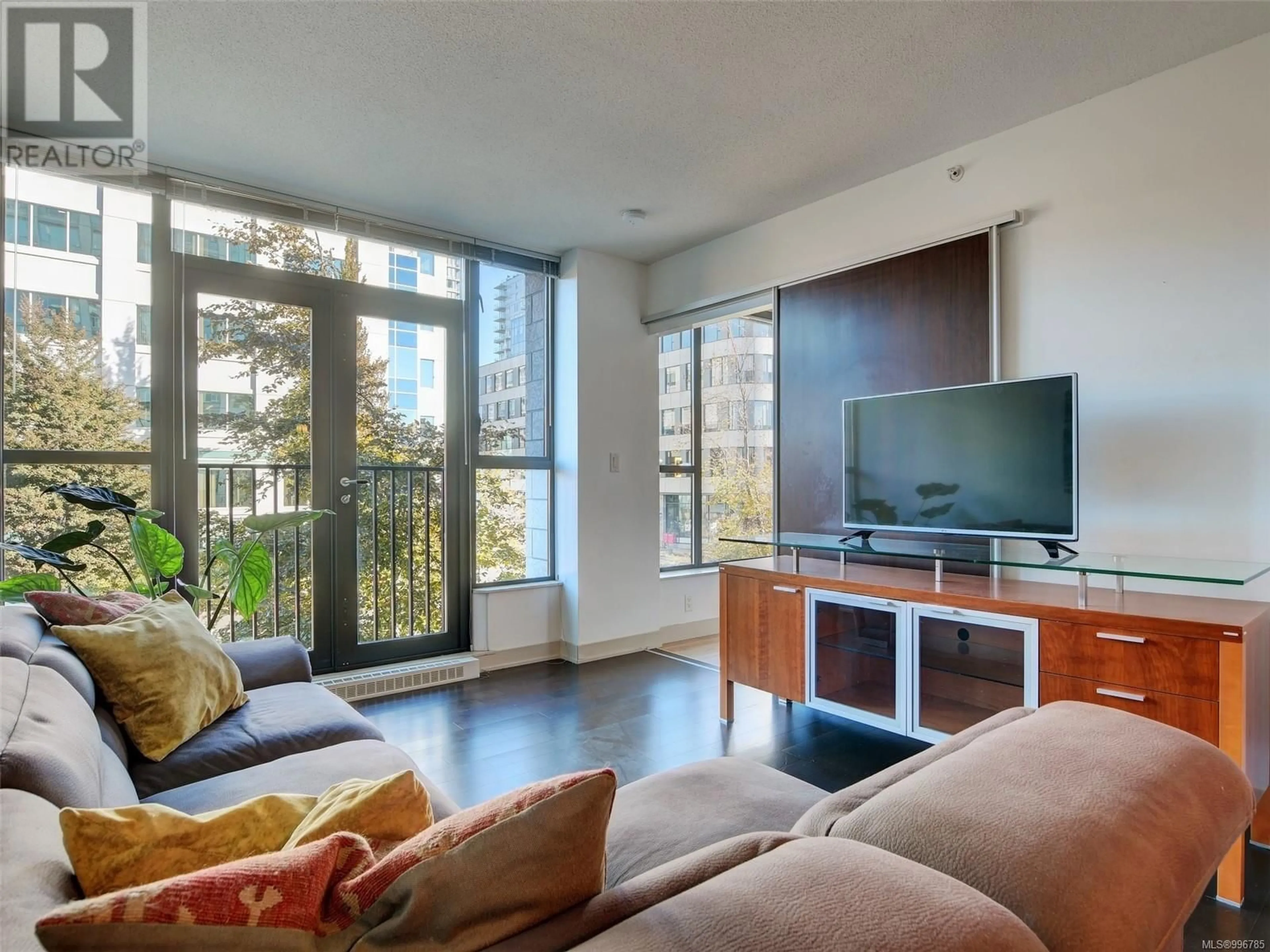 Living room with furniture, unknown for 212 - 760 JOHNSON STREET, Victoria British Columbia V8W0A4