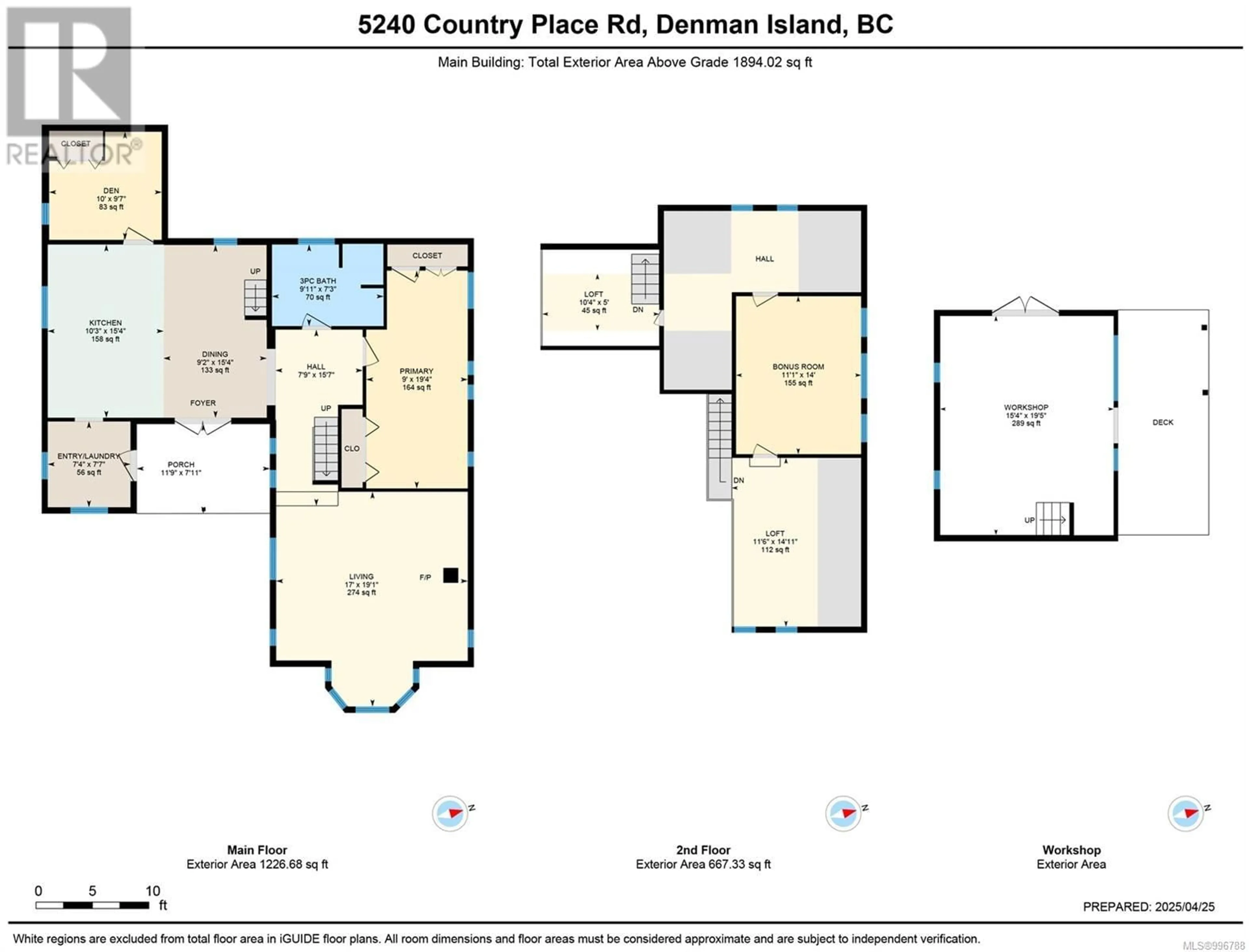 Floor plan for 5240 COUNTRY PLACE ROAD, Denman Island British Columbia V0R1T0