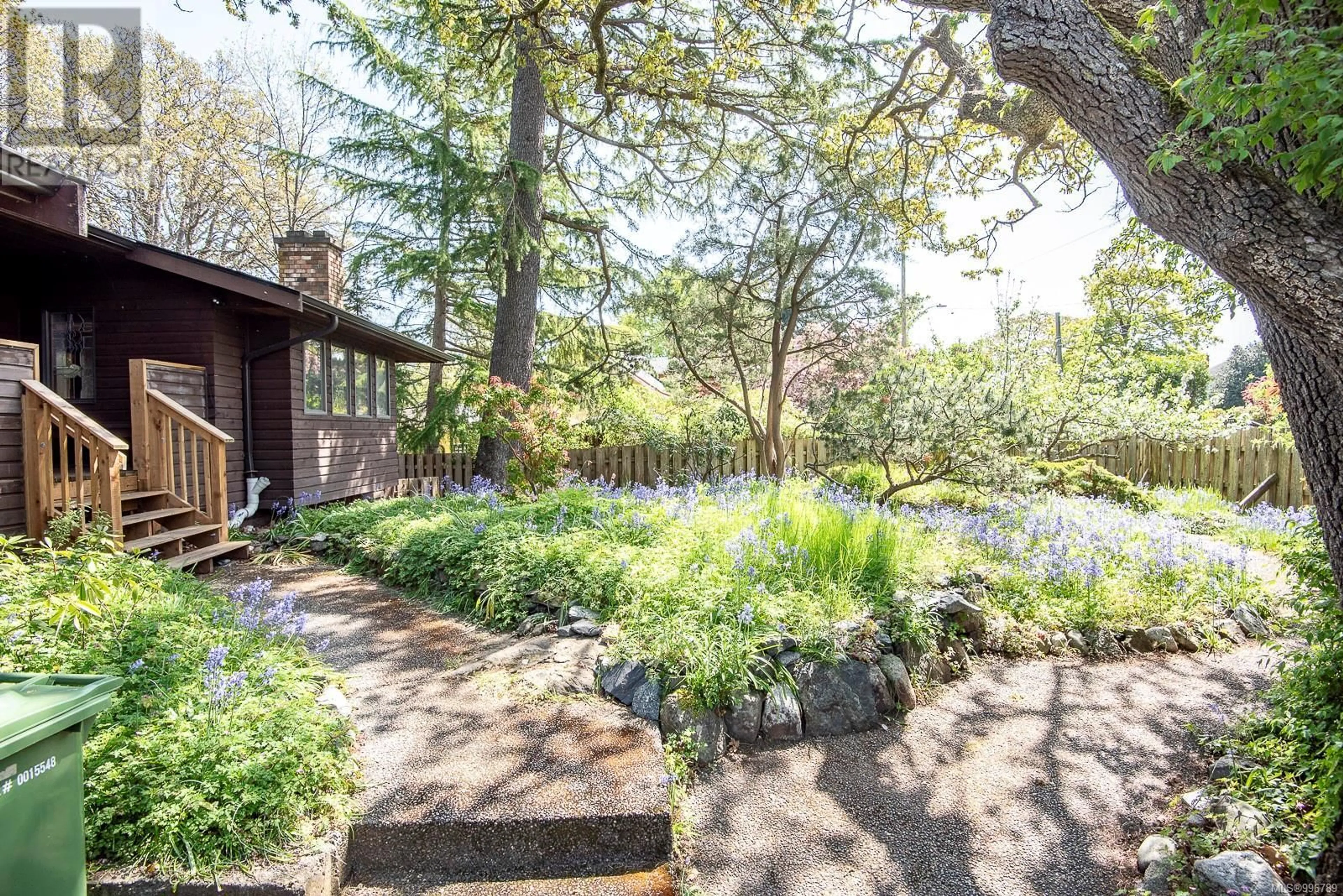 Patio, forest/trees view for 937 PEMBERTON ROAD, Victoria British Columbia V8S3R5