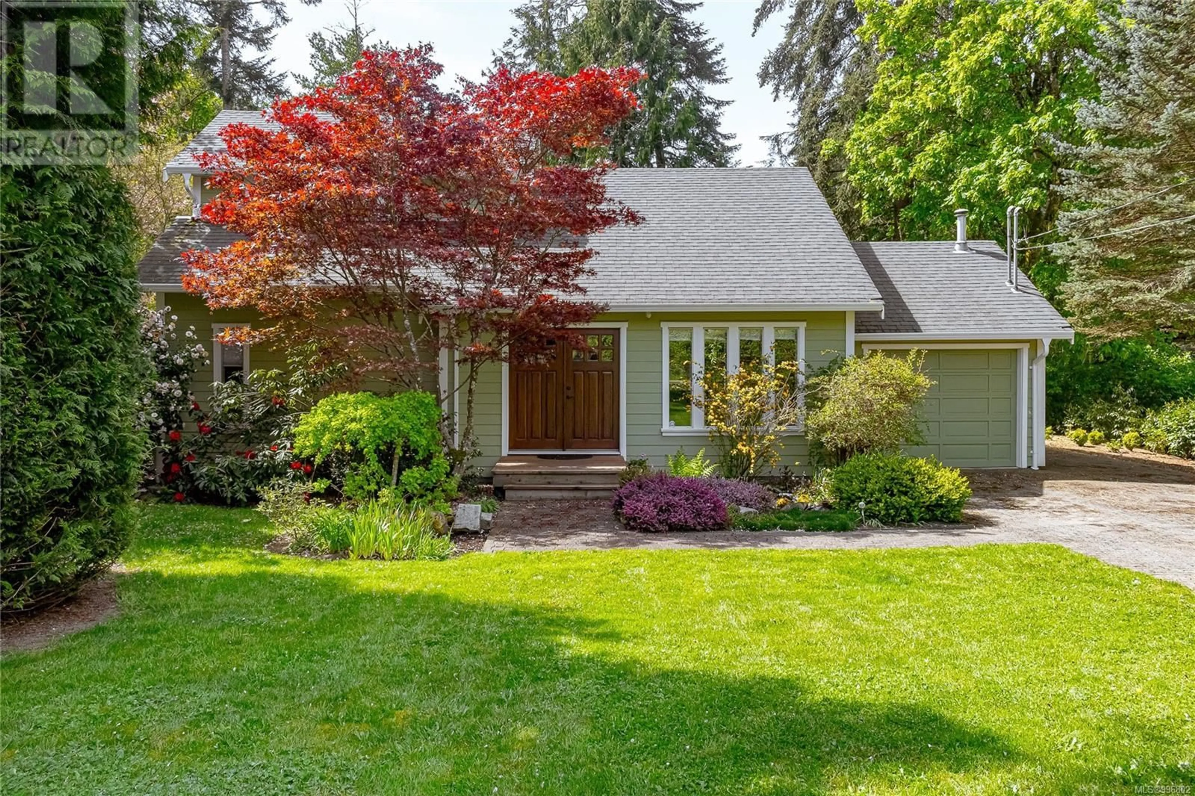 Home with vinyl exterior material, street for 732 TISWILDE ROAD, Metchosin British Columbia V9C4E8