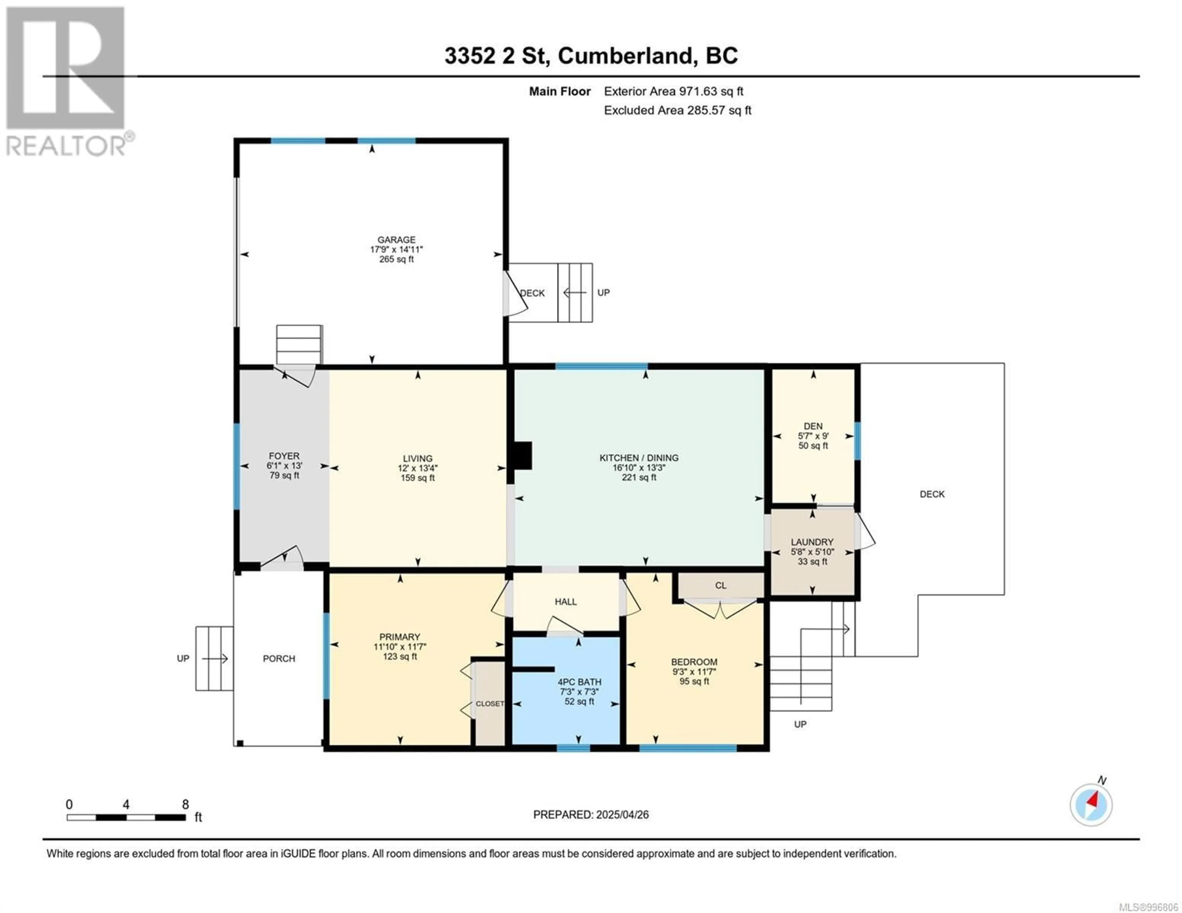 Floor plan for 3352 SECOND STREET, Cumberland British Columbia V0R1S0