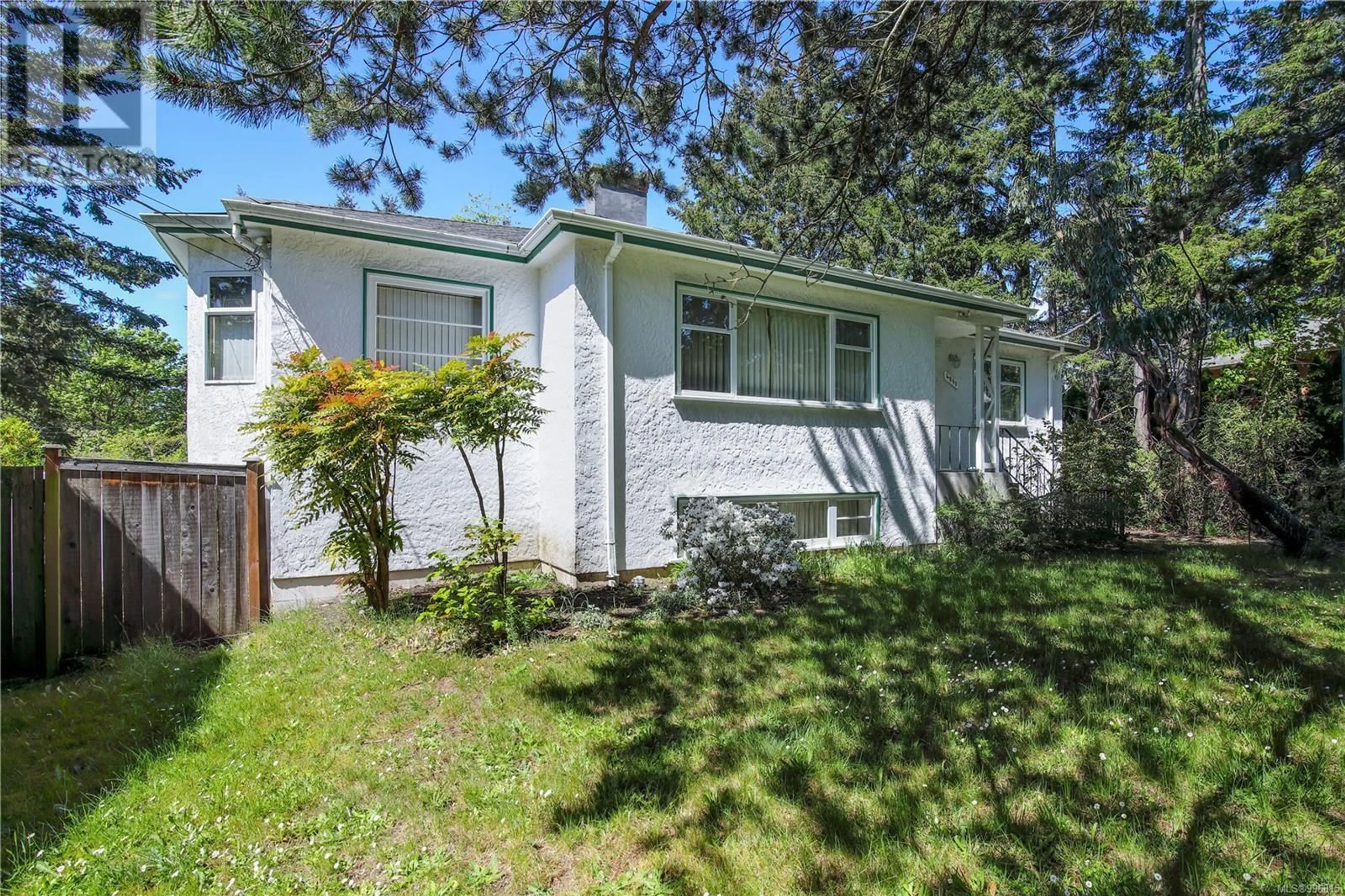 Home with vinyl exterior material, street for 4090 GORDON HEAD ROAD, Saanich British Columbia V8N3Y1