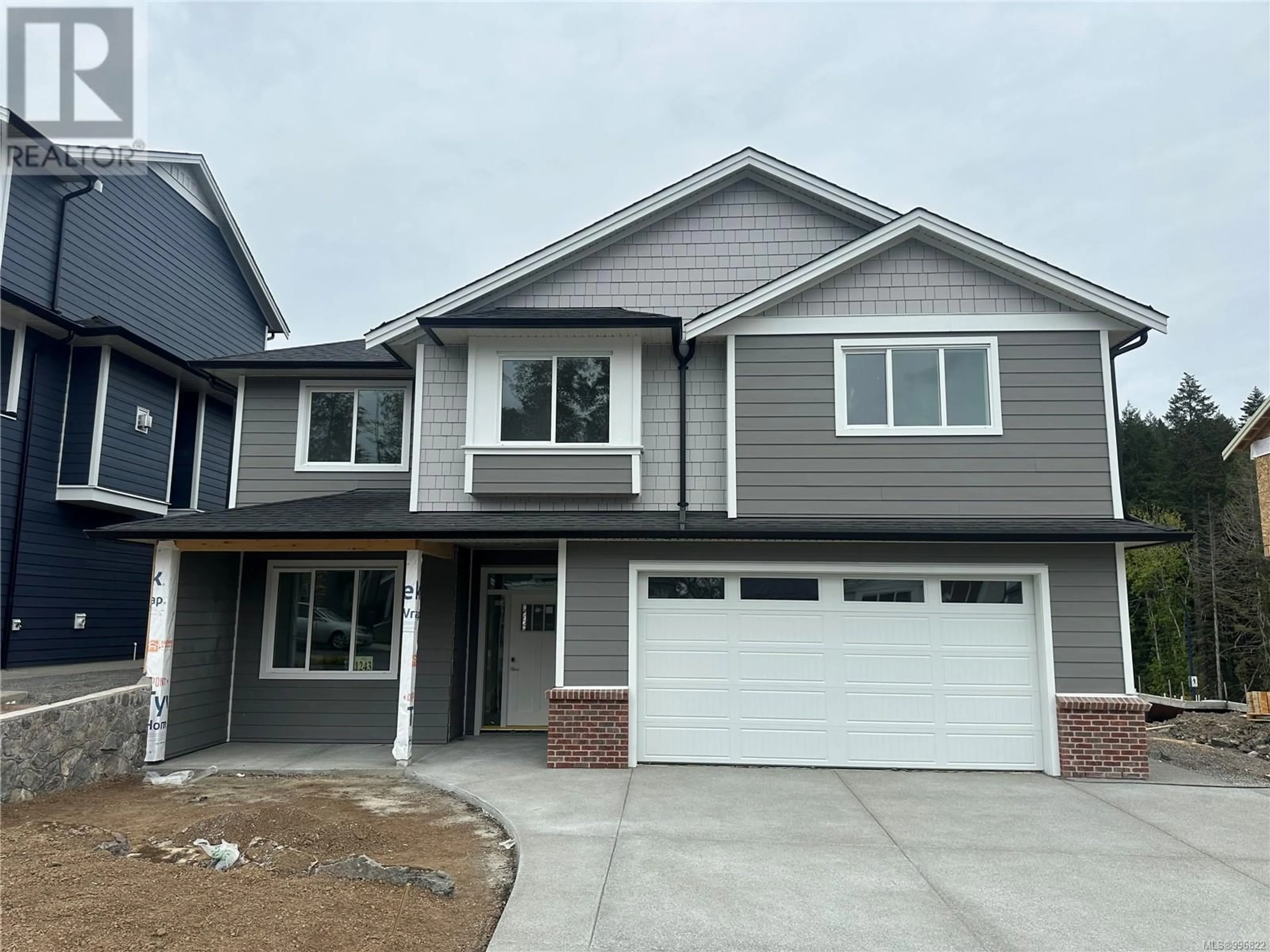 Home with vinyl exterior material, street for 1243 ASHMORE TERRACE, Langford British Columbia V9C0S6