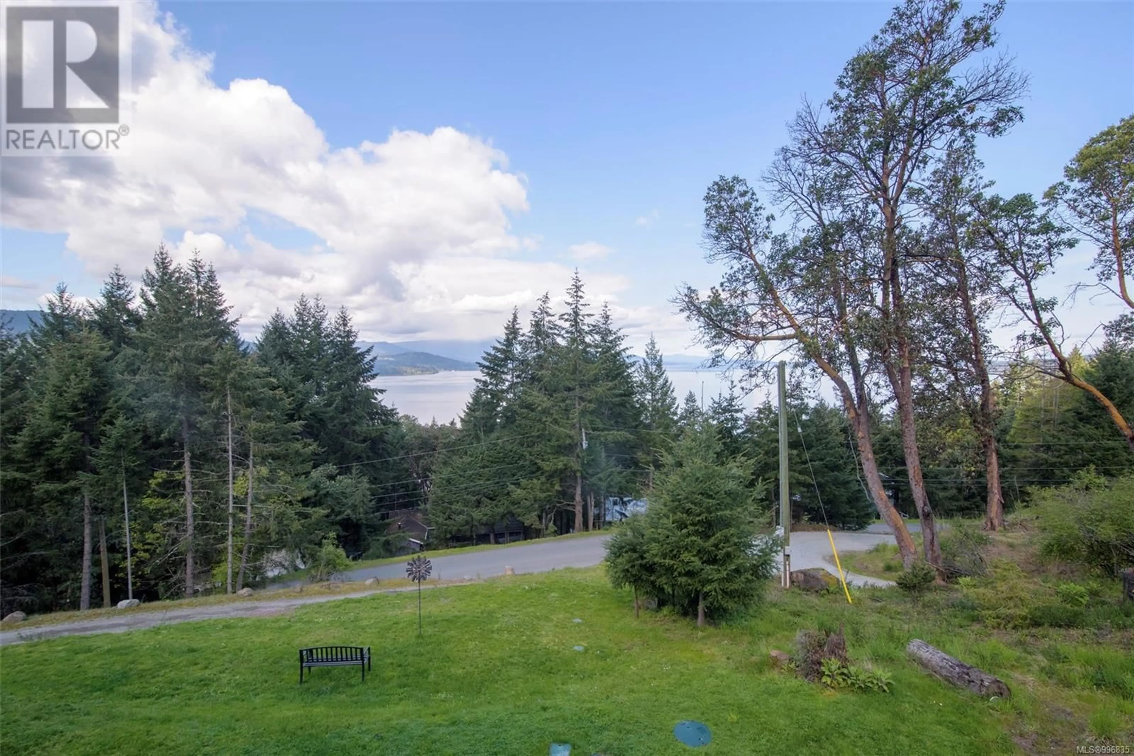A pic from outside/outdoor area/front of a property/back of a property/a pic from drone, forest/trees view for 347 COLLINS ROAD, Salt Spring British Columbia V8K2N1