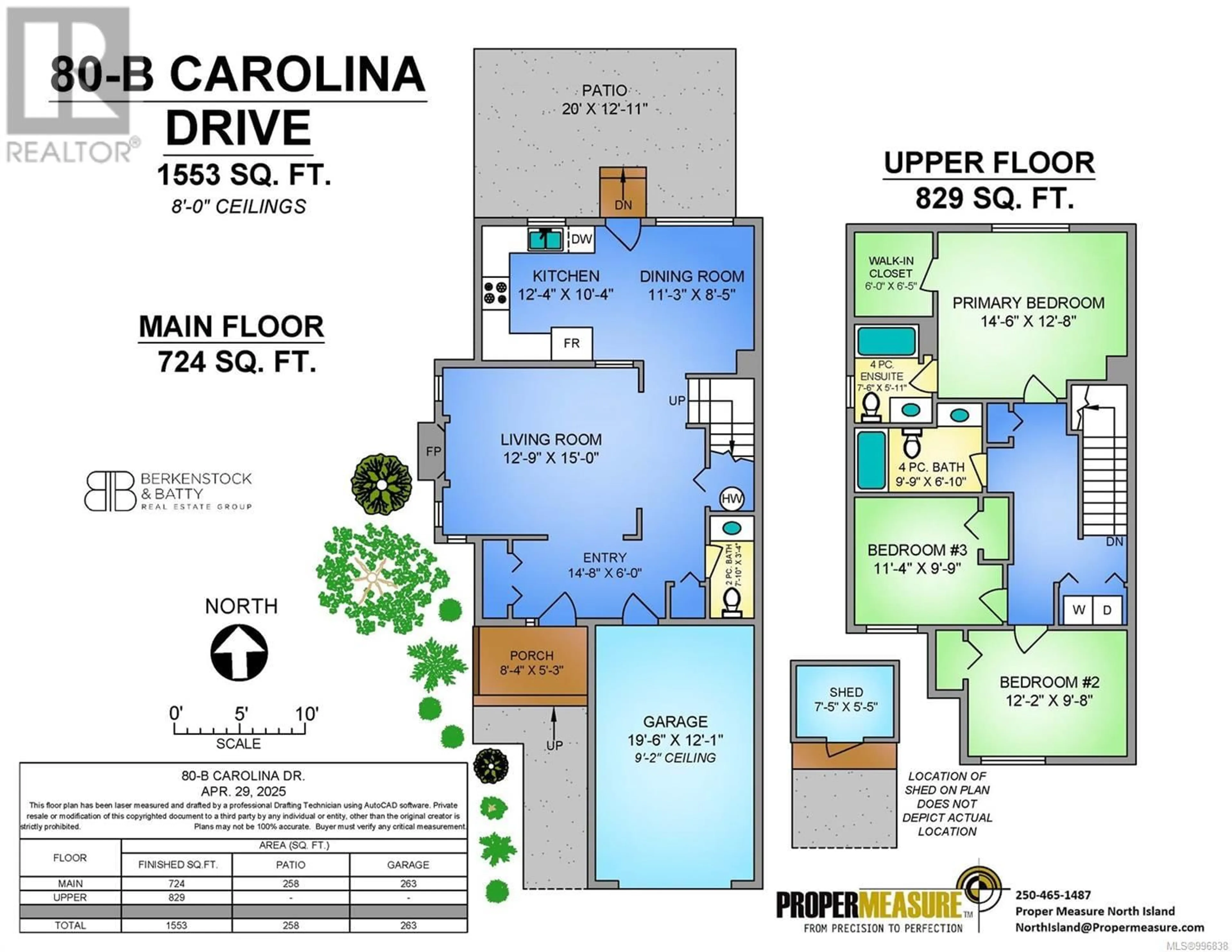 Floor plan for B - 80 CAROLINA DRIVE, Campbell River British Columbia V9H1W4