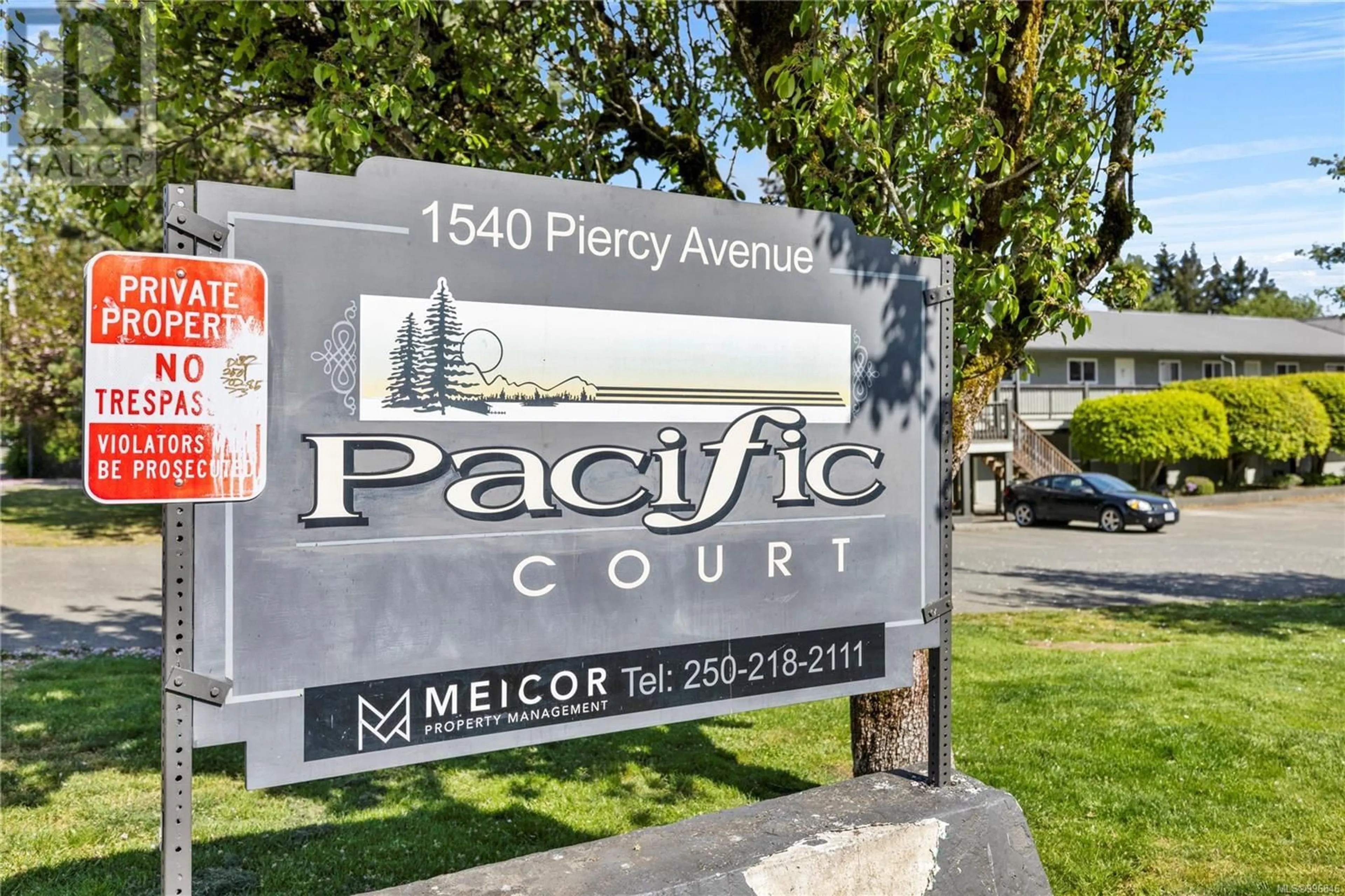 Patio, street for 215 - 1540 PIERCY AVENUE, Courtenay British Columbia V9N3E9