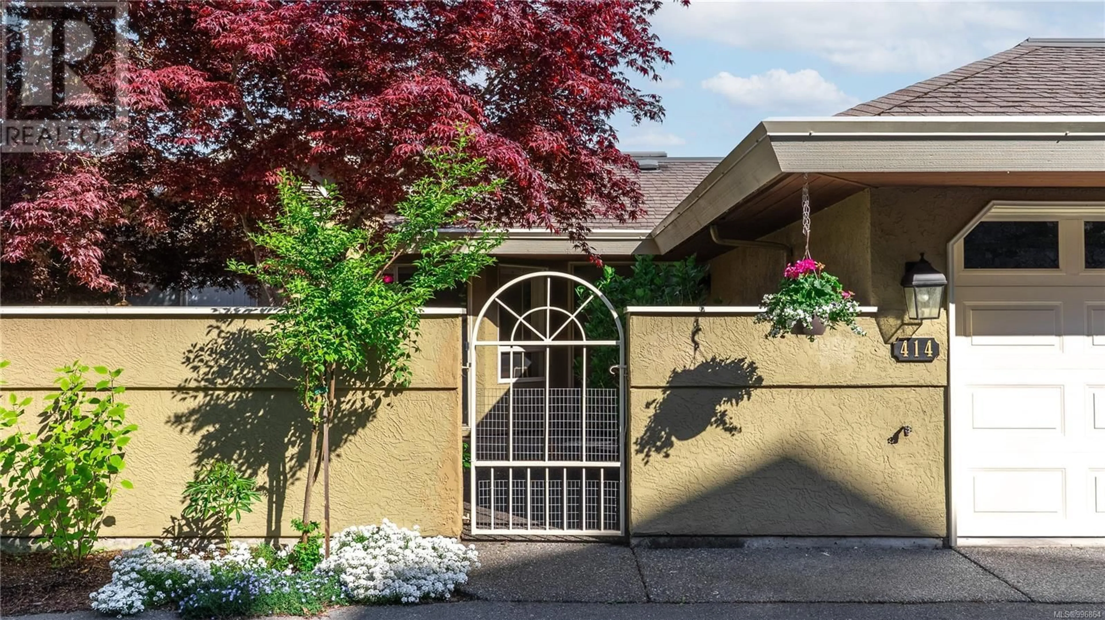 Home with brick exterior material, street for 414 - 6880 WALLACE DRIVE, Central Saanich British Columbia V8M1N8