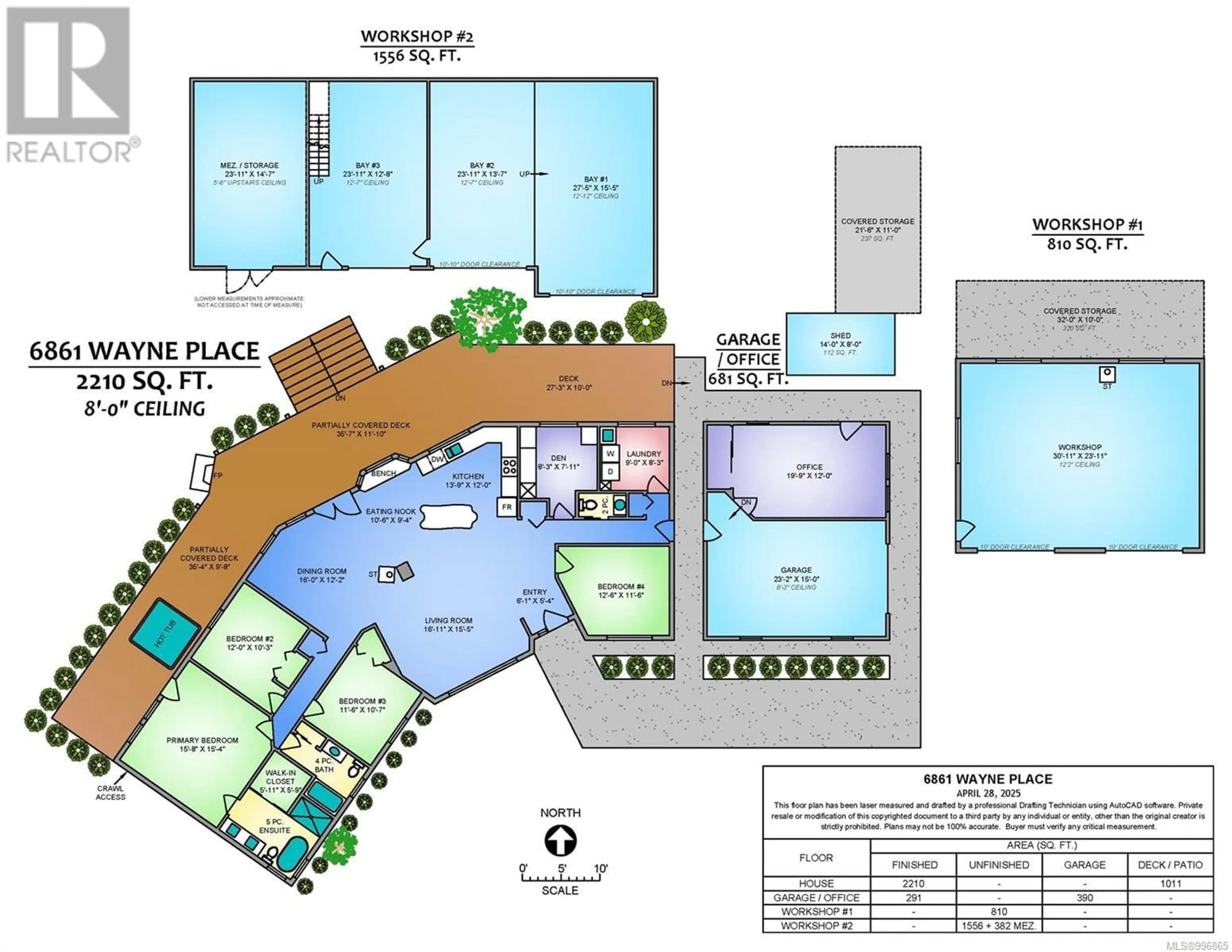 Floor plan for 6861 WAYNE PLACE, Lantzville British Columbia V0R2H0