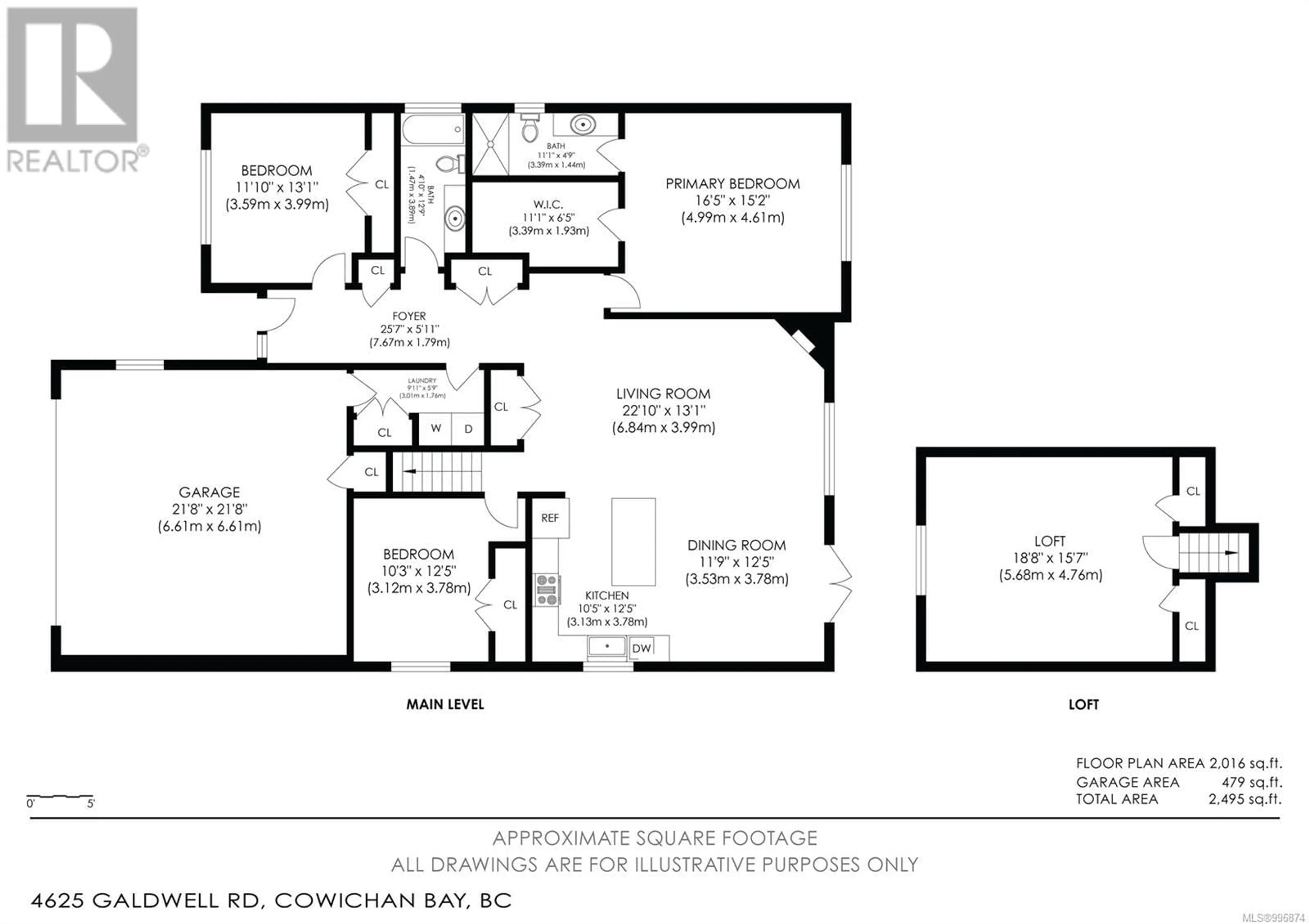 Floor plan for 4625 GALDWELL ROAD, Cowichan Bay British Columbia V0R1N1