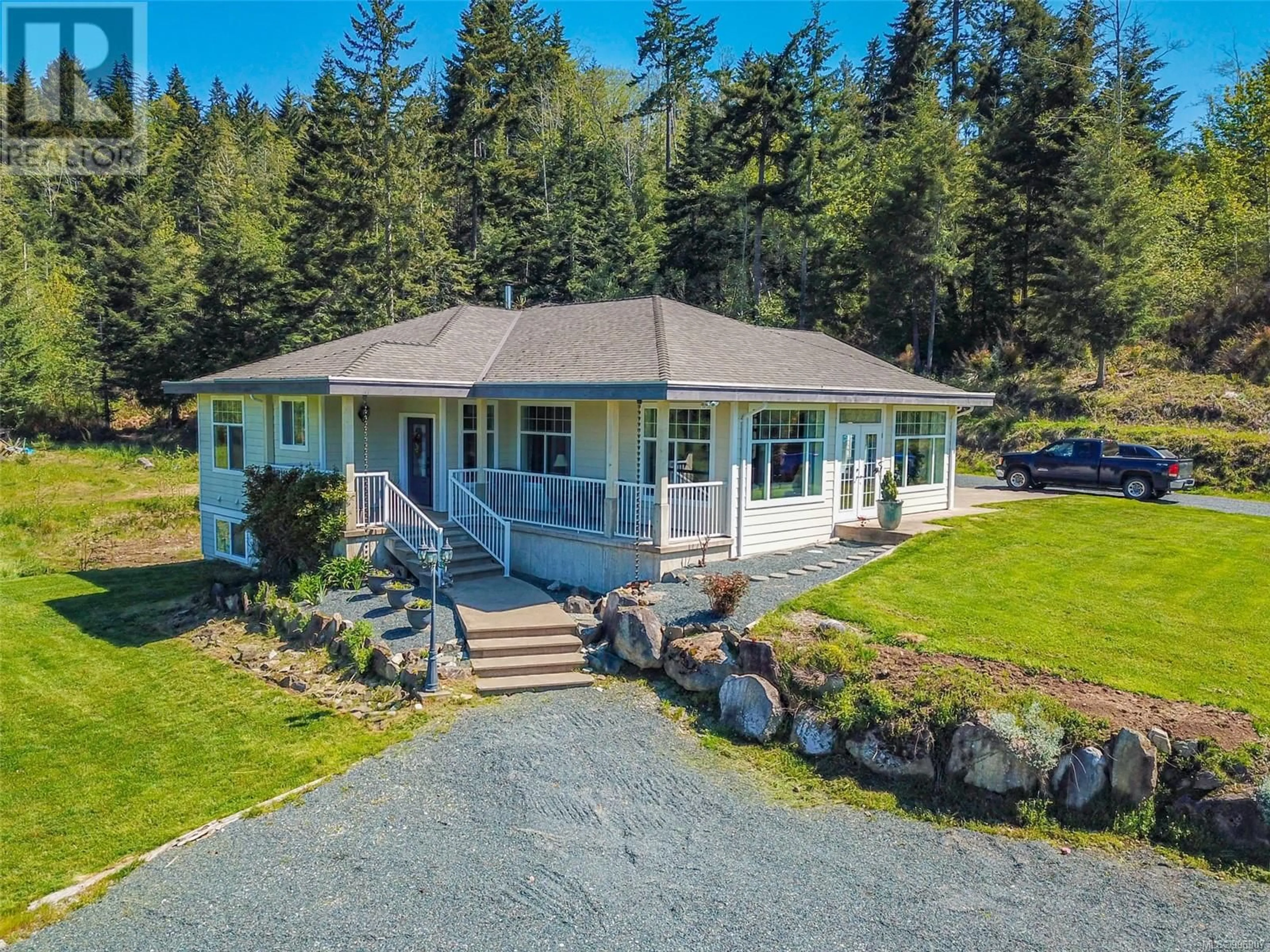 A pic from outside/outdoor area/front of a property/back of a property/a pic from drone, unknown for 670 FRANKLIN RIVER ROAD, Port Alberni British Columbia V9Y7M6
