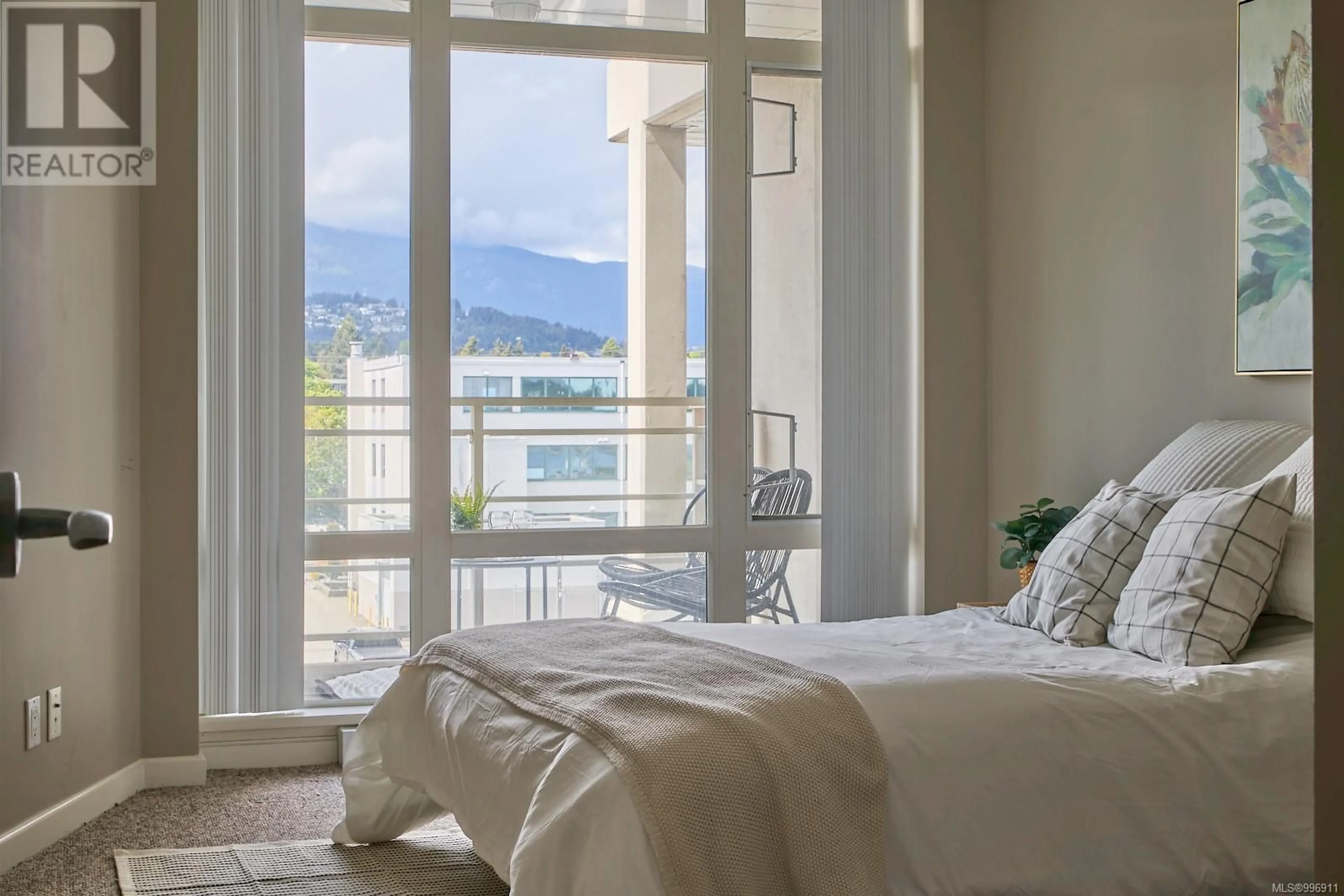 Bedroom with bed, unknown for 505 - 38 FRONT STREET, Nanaimo British Columbia V9R0B8