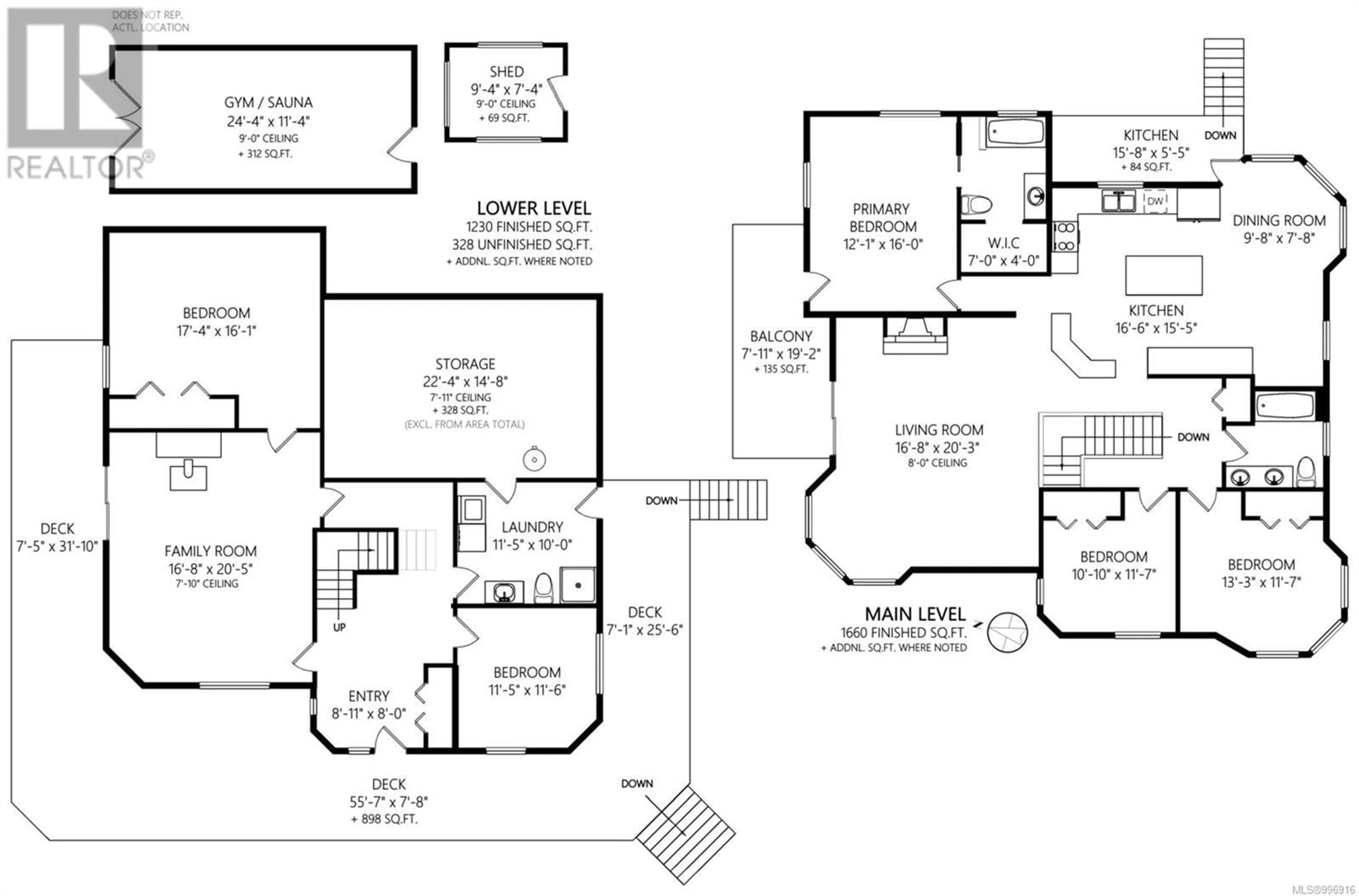 Floor plan for 3380 WOODRIDGE PLACE, Highlands British Columbia V9E1C8