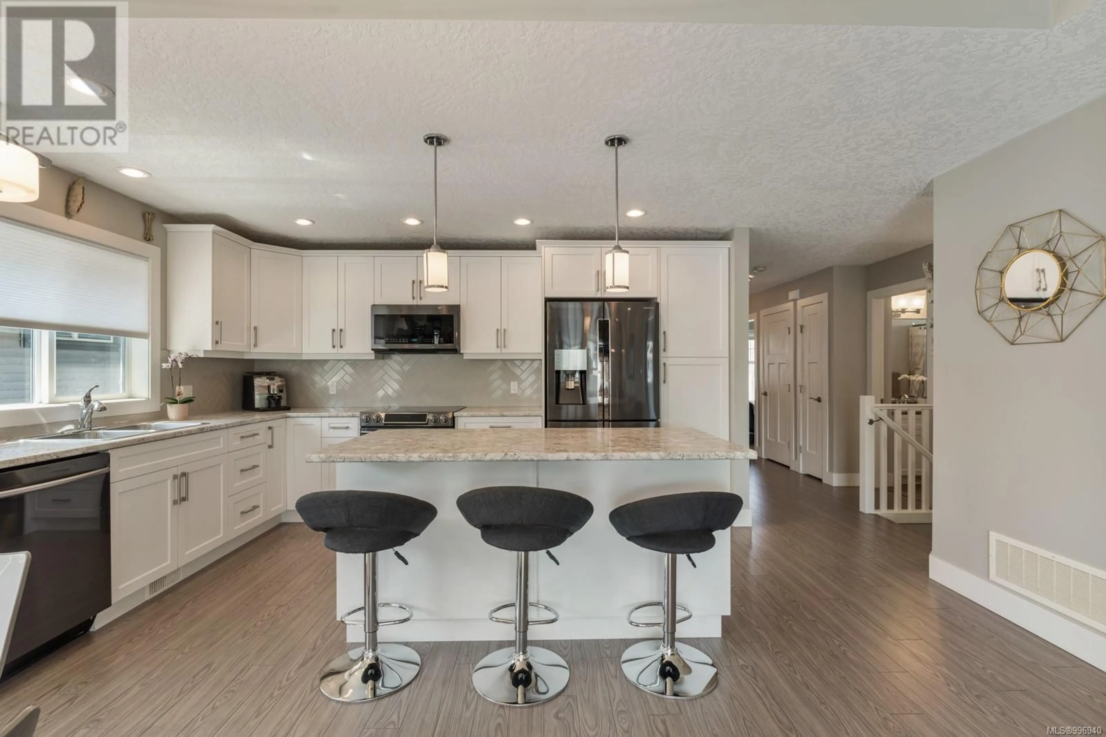 Open concept kitchen, ceramic/tile floor for 13 - 9650 ASKEW CREEK DRIVE, Chemainus British Columbia V0R1K3
