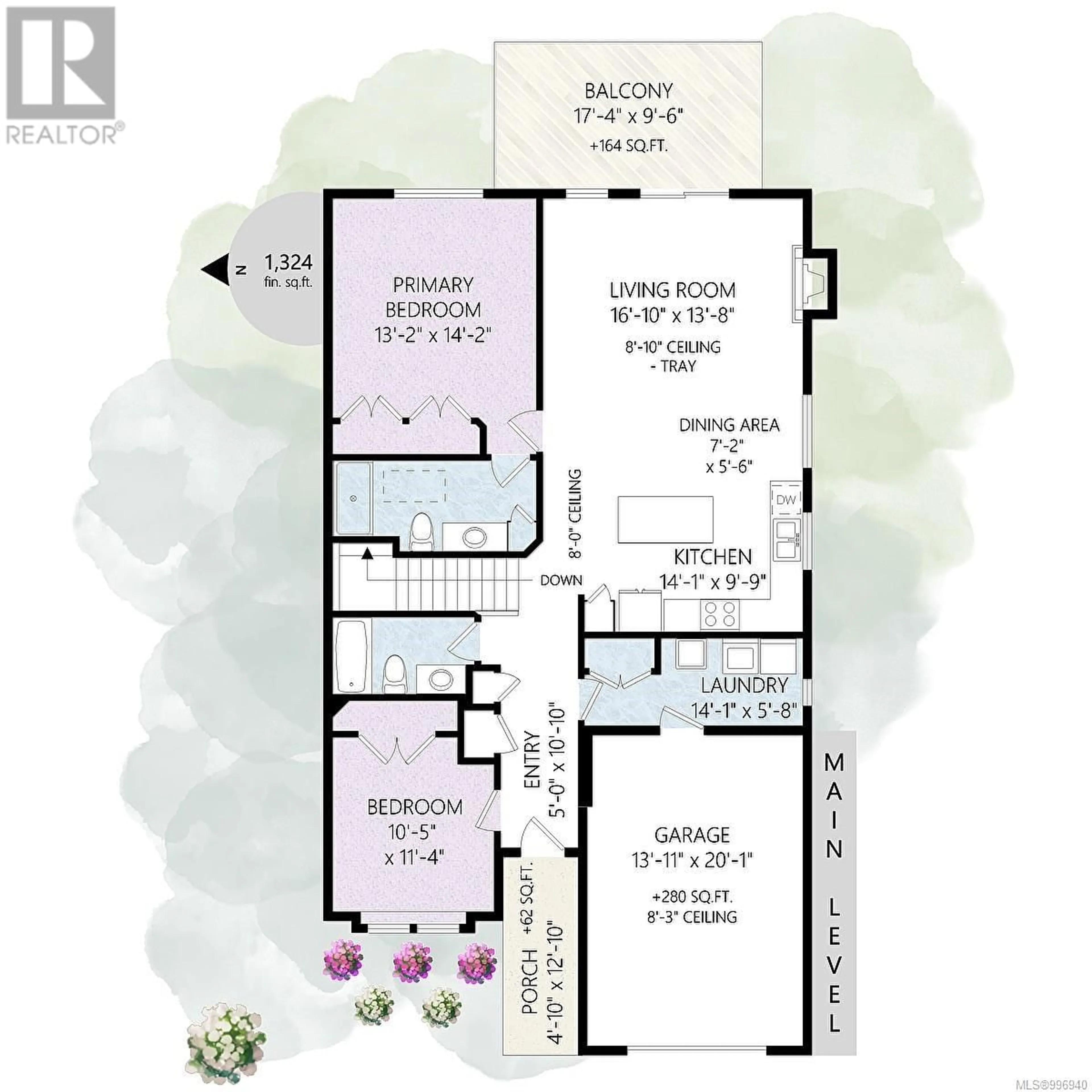 Floor plan for 13 - 9650 ASKEW CREEK DRIVE, Chemainus British Columbia V0R1K3