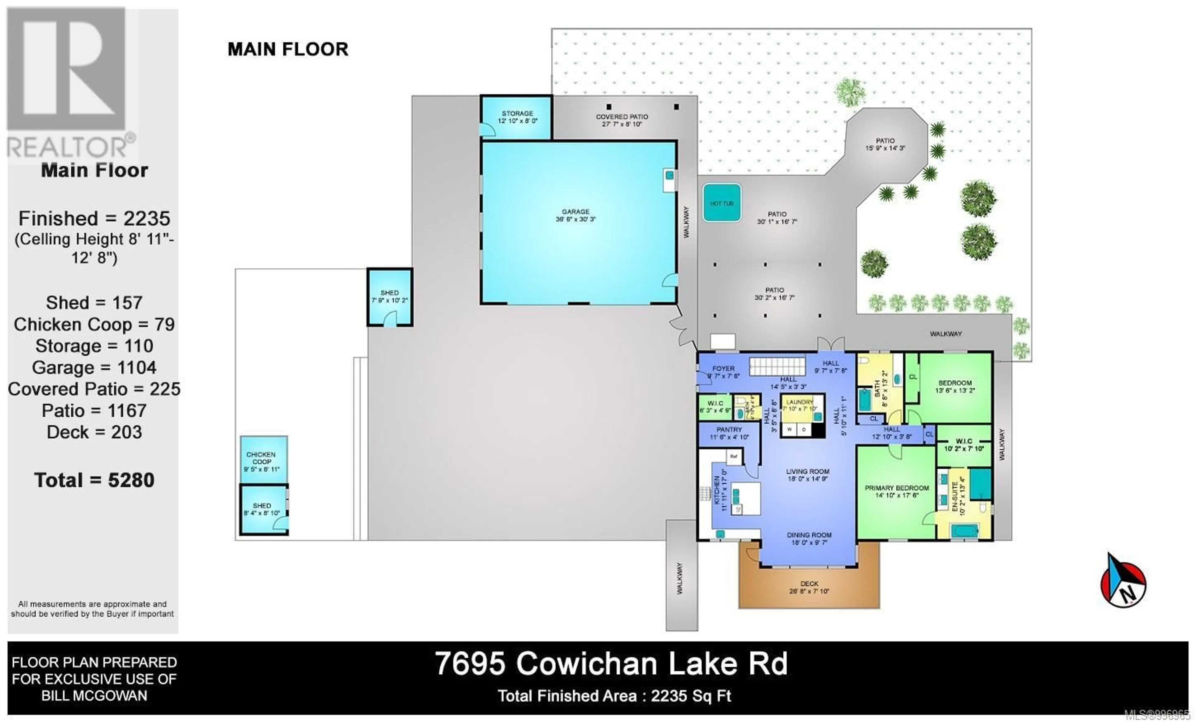 Floor plan for 7695 COWICHAN LAKE ROAD, Lake Cowichan British Columbia V0R2G0