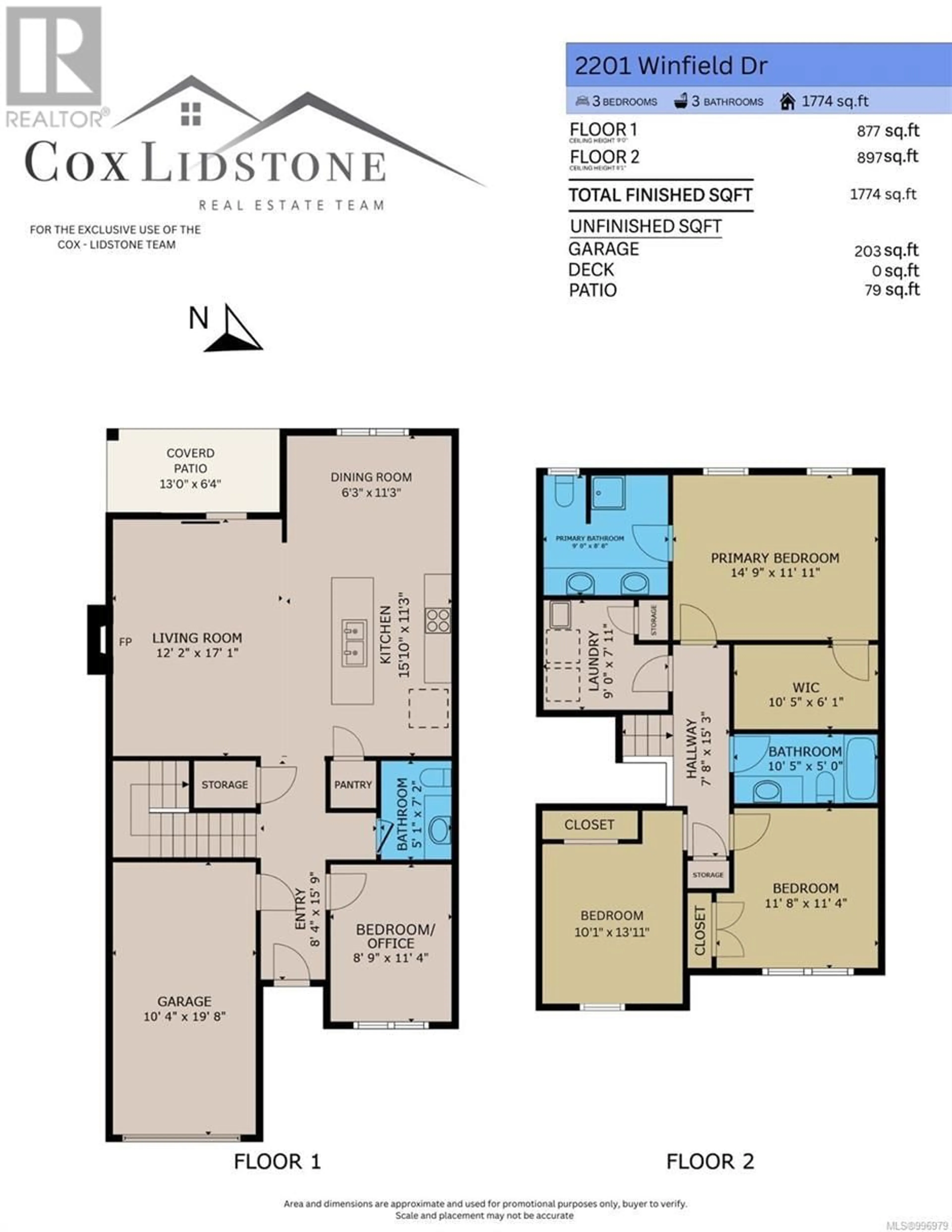 Floor plan for 2201 WINFIELD DRIVE, Sooke British Columbia V9Z1P1
